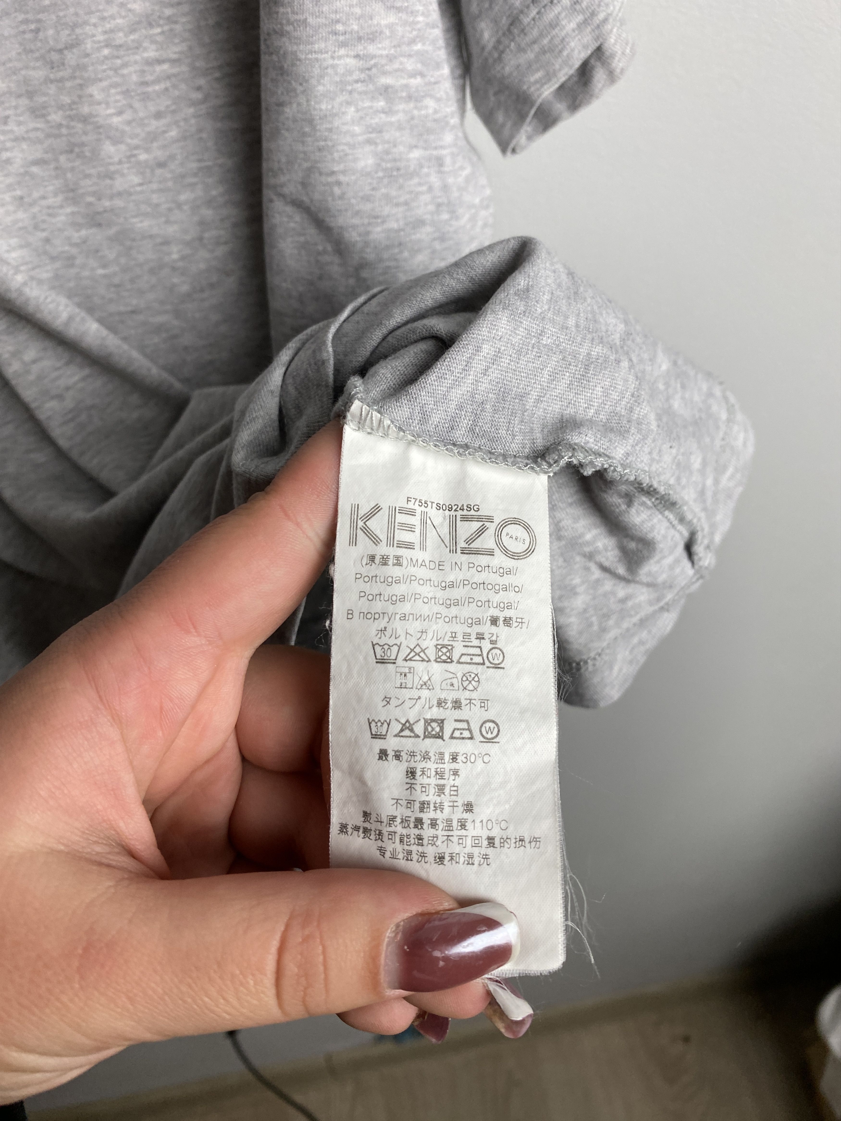 Kenzo Kenzo Paris big logo t-shirt tee Size US L / EU 52-54 / 3 - 4 Thumbnail