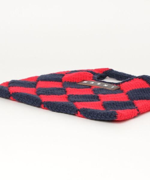 Marni o1f1d3z0725 Size: OS / Diamond Geometric-Bag in Navy/Red Size ONE SIZE - 5 Thumbnail