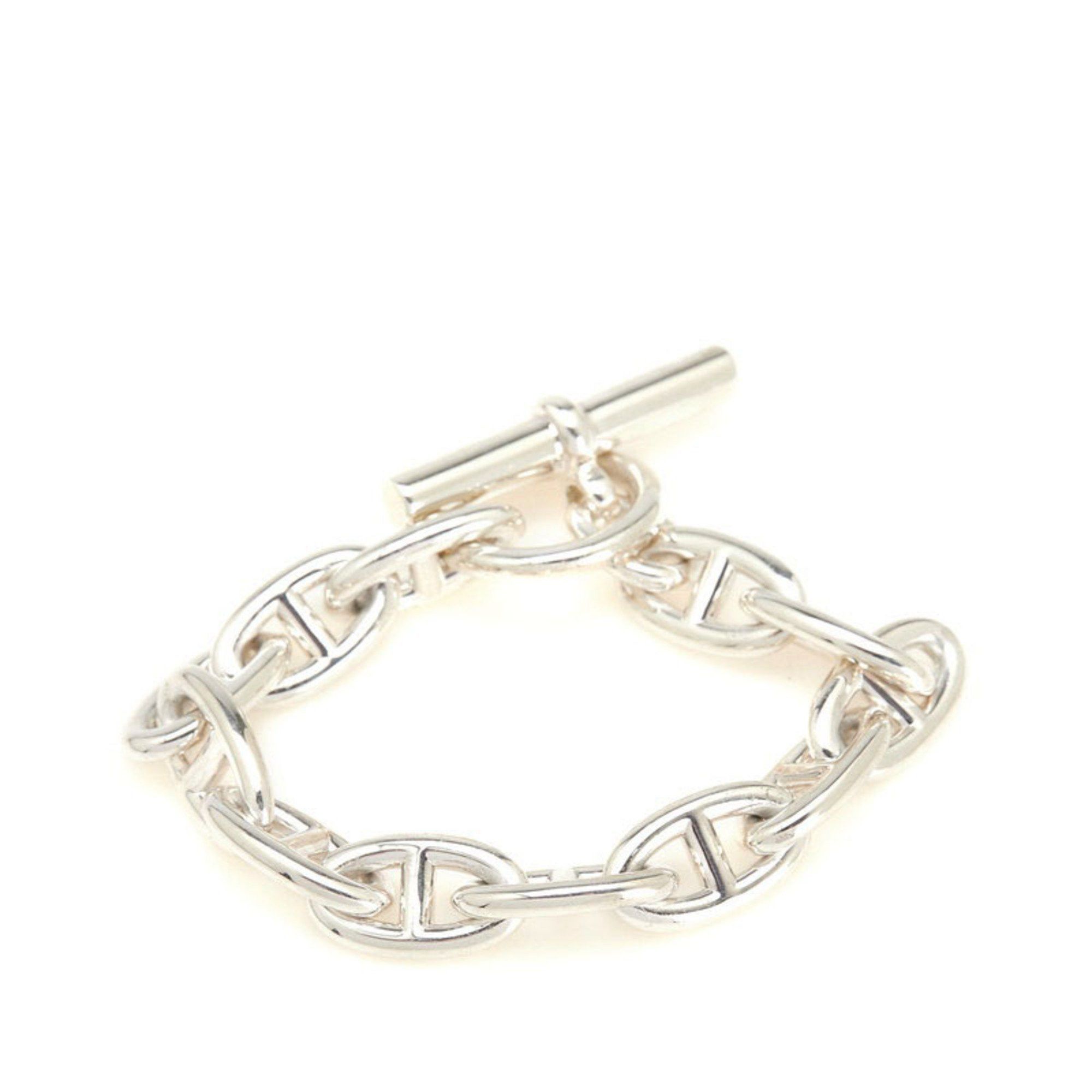 Hermes Hermes Hermès Chaine d'Ancre GM 12-link bracelet in SV925 silver for men Size ONE SIZE - 1 Thumbnail