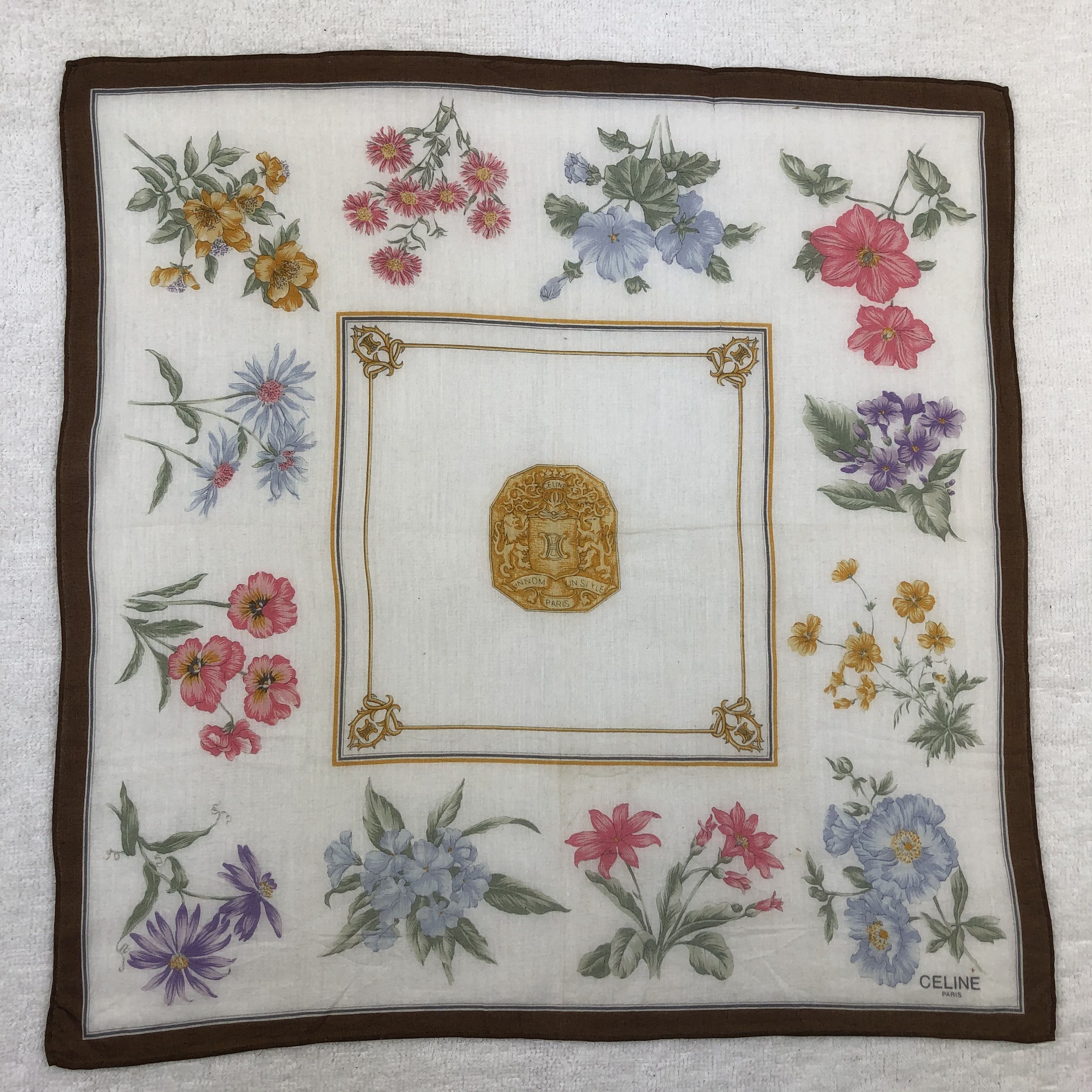 Celine Celine Handkerchief / Bandana / Neckerchief Size ONE SIZE - 2 Thumbnail