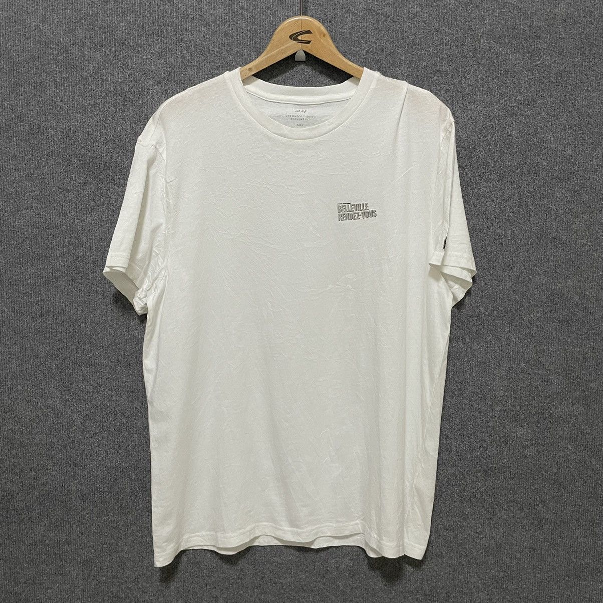 H&M × Vintage 2003 Belleville Rendez-vous Film by Sylvain Chomet Promo Tee Size US L / EU 52-54 / 3 - 1 Thumbnail