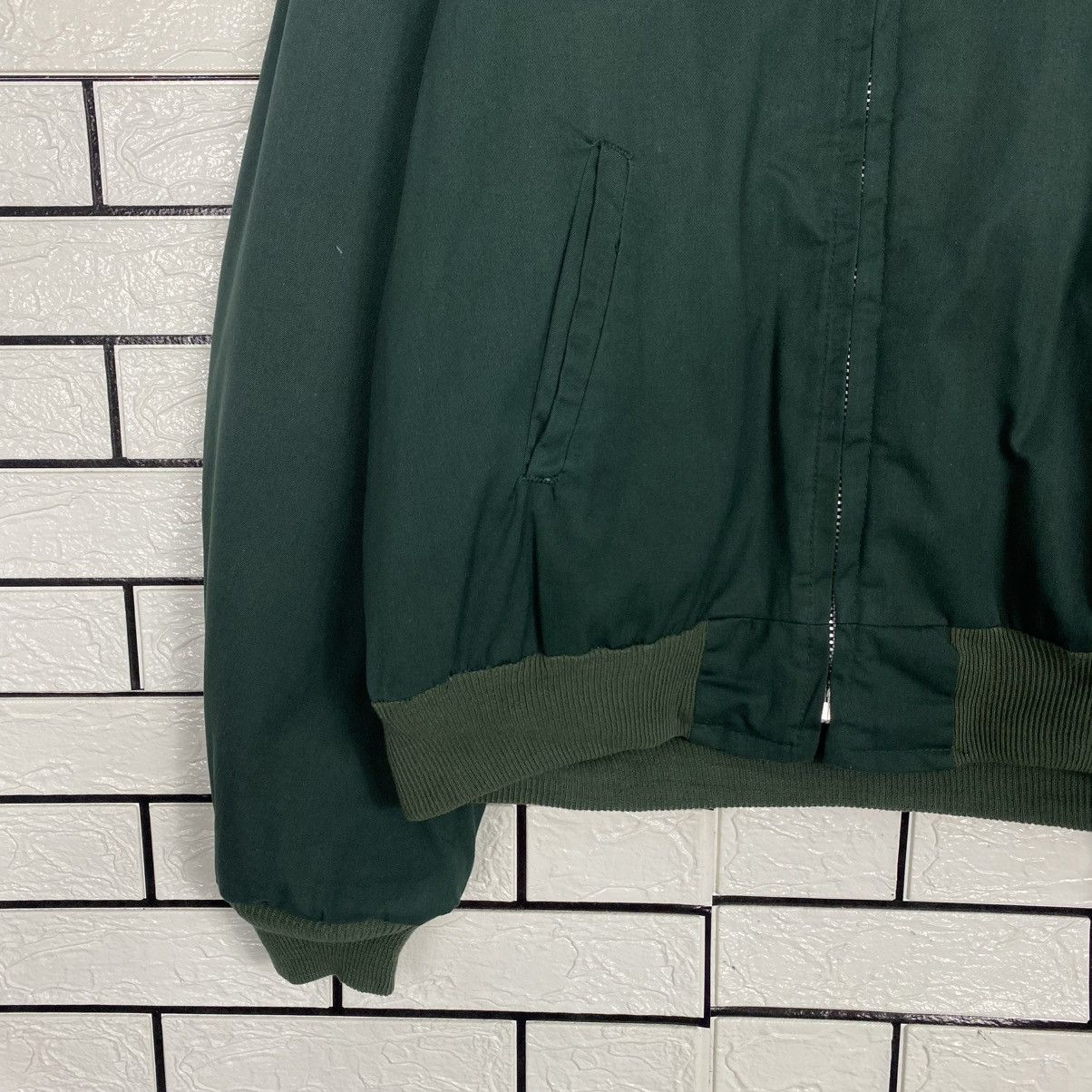 Vintage 🔥VINTAGE FLY BOMBER JACKET 60’s WORK DUCK CANVAS DETROIT Size US M / EU 48-50 / 2 - 7 Thumbnail