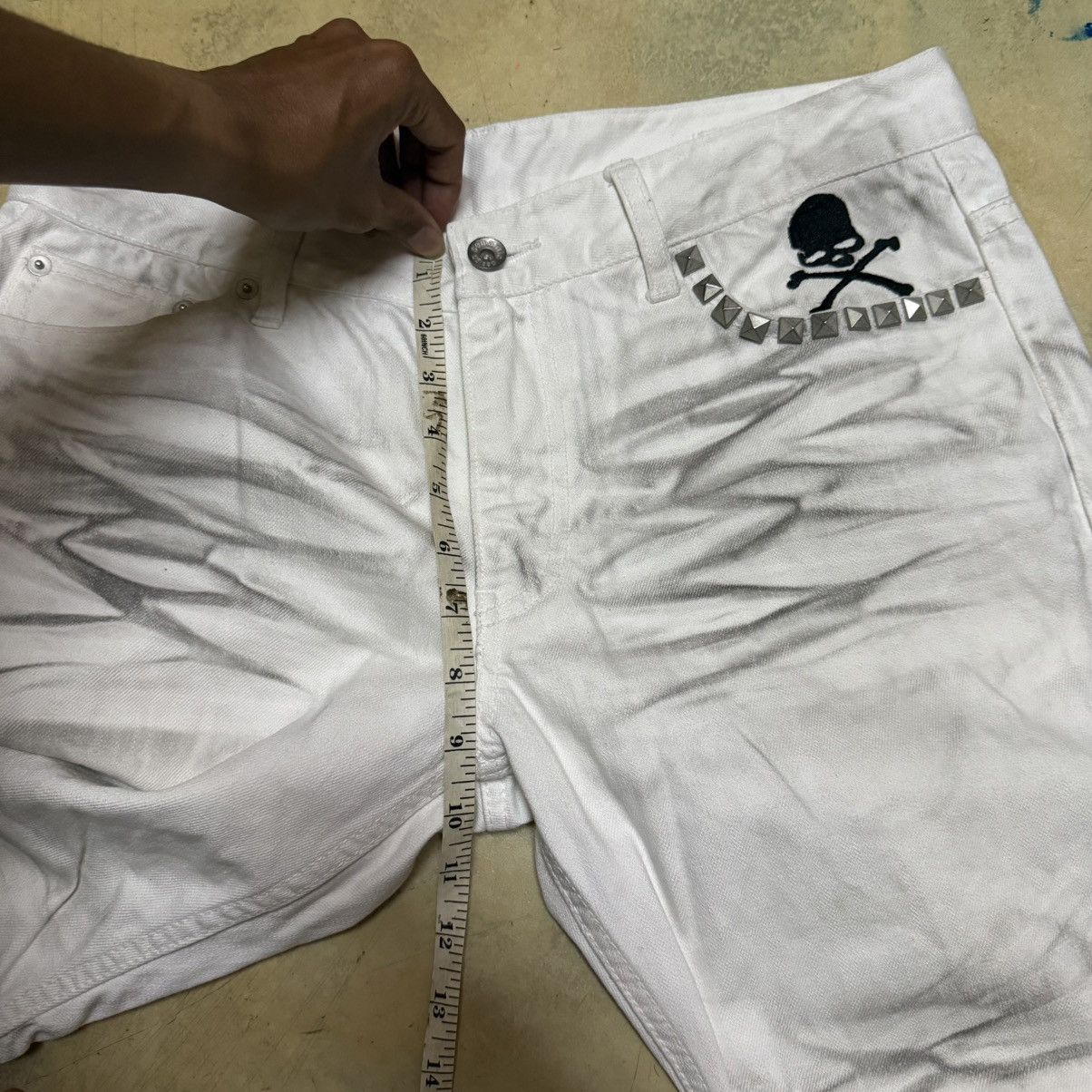 semanticdesign Semantic Design Rare Style Distressed Denim Jeans Size US 32 / EU 48 - 12 Thumbnail