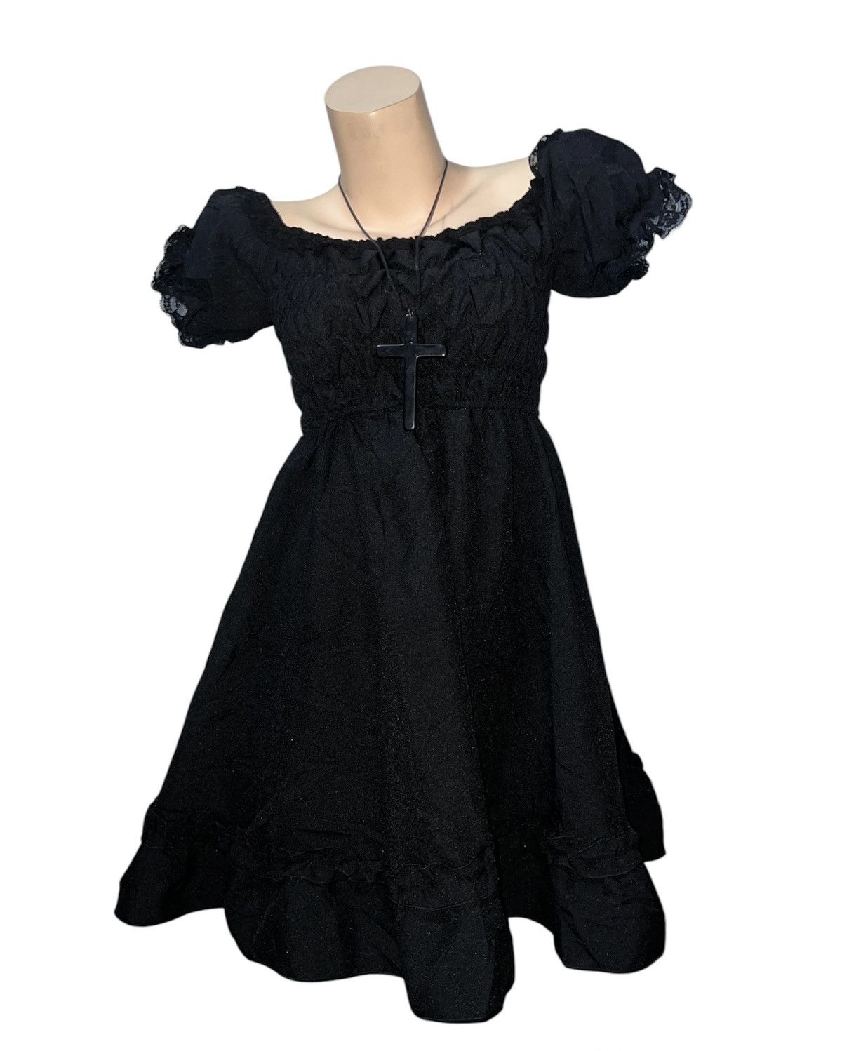 Japanese Brand BodyLine Maiden doll dress 🧛🏻‍♀️ Size ONE SIZE - 3 Thumbnail