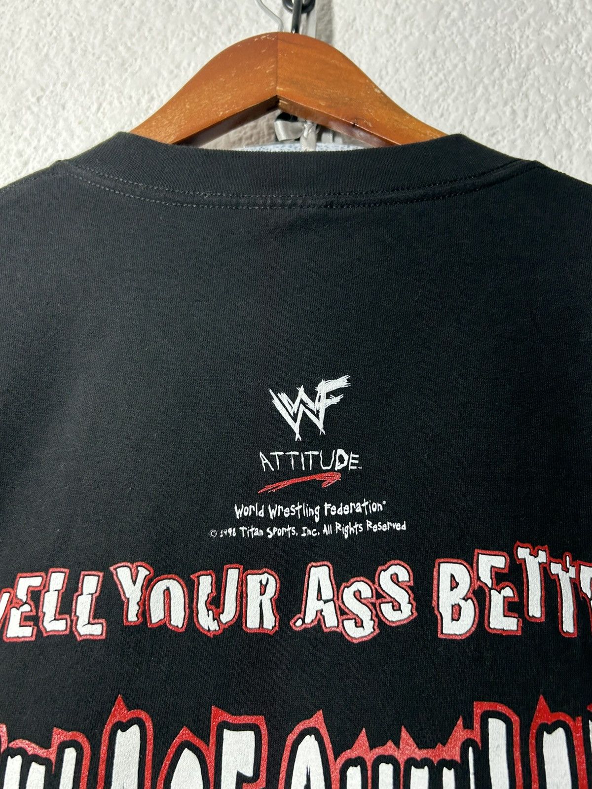 Vintage × WWE × WWF 1998 WWF New Age Outlaws Rare Size US XL / EU 56 / 4 - 4 Thumbnail