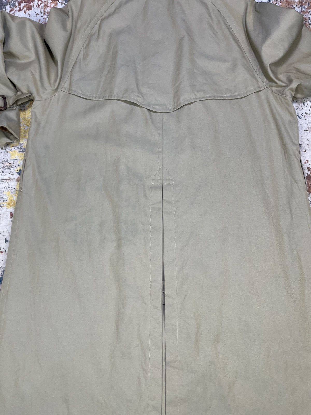 Burberry Vtg Burberry London Nova Check Double Layer Trench Coats Size US L / EU 52-54 / 3 - 17 Thumbnail