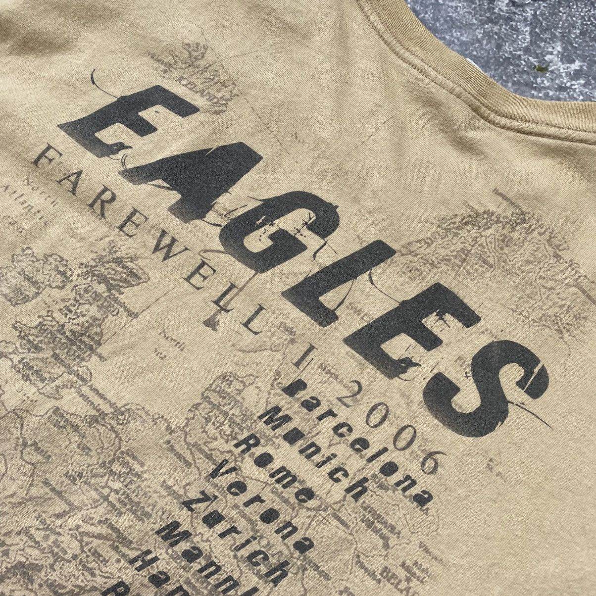 Band Tees × Vintage Vintage Eagles 2006 Farewell big logo rock band tee Size US XL / EU 56 / 4 - 12 Thumbnail