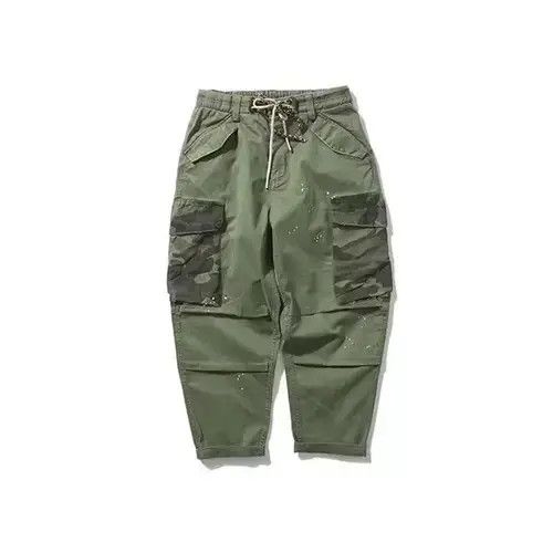 Japanese Brand 20AW Indigo Union Japan Military Green Camo Worker Pants Size US 34 / EU 50 - 4 Thumbnail