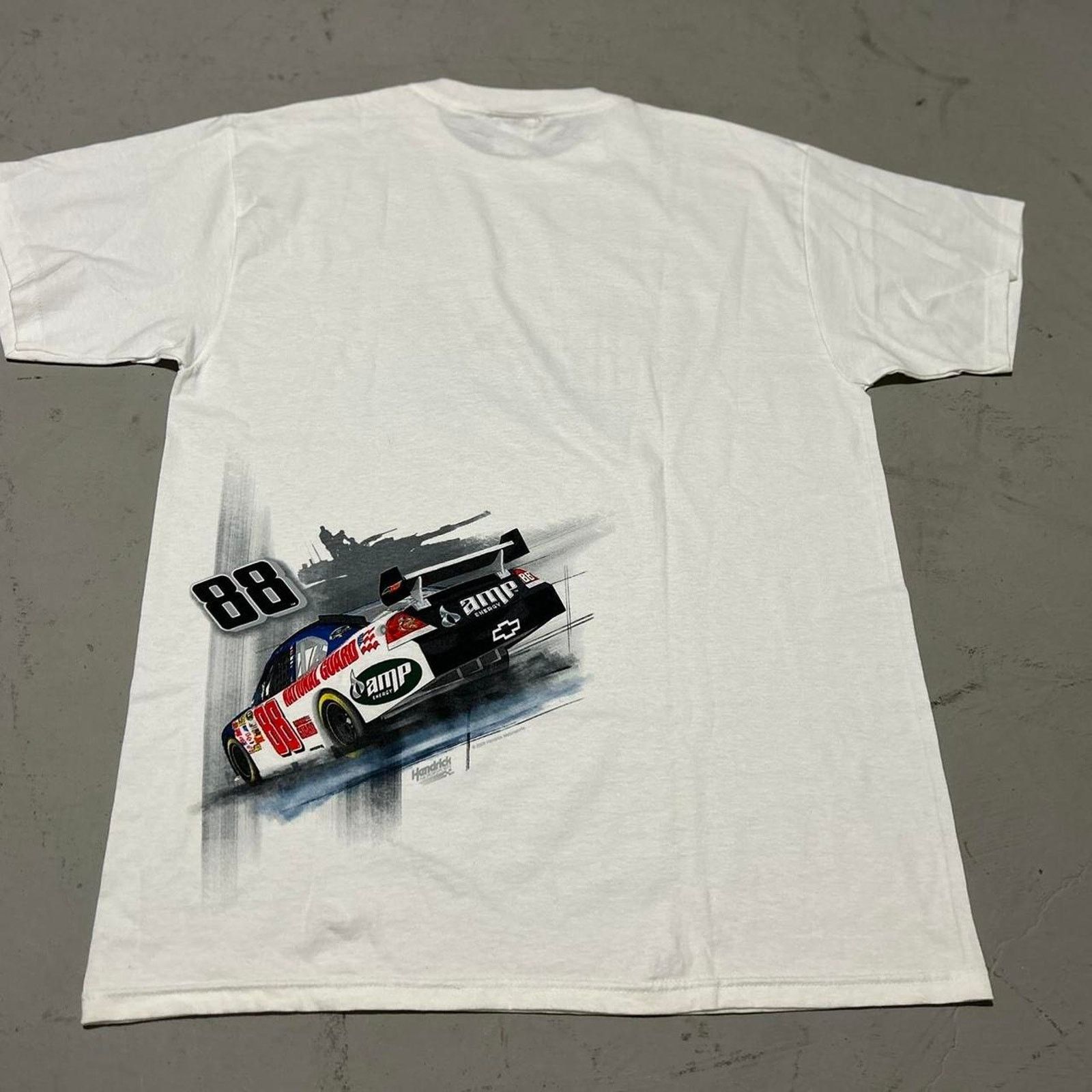 NASCAR **Dale Earnhardt Jr. National Guard T-Shirt NEW WITH TAGS** Size US L / EU 52-54 / 3 - 2 Thumbnail