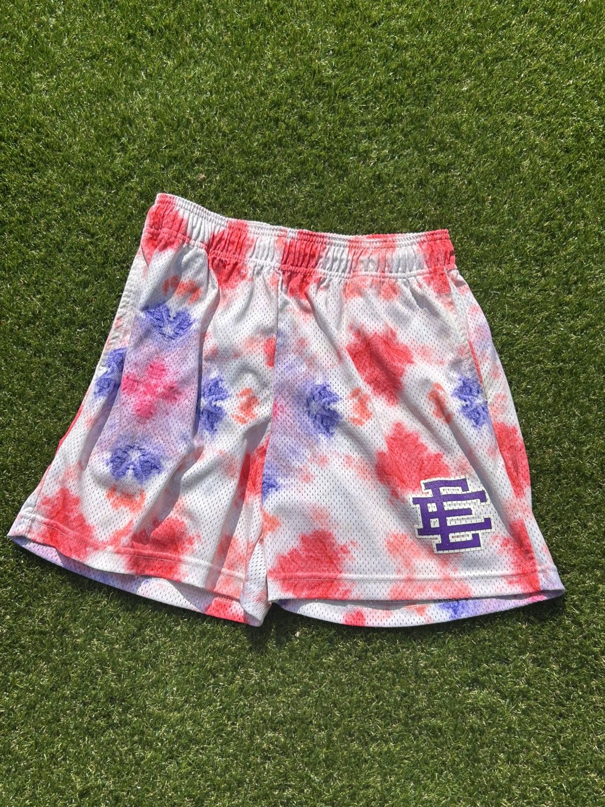 Eric Emanuel Eric Emanuel tie dye pink purple shorts Size US 34 / EU 50 - 1 Thumbnail