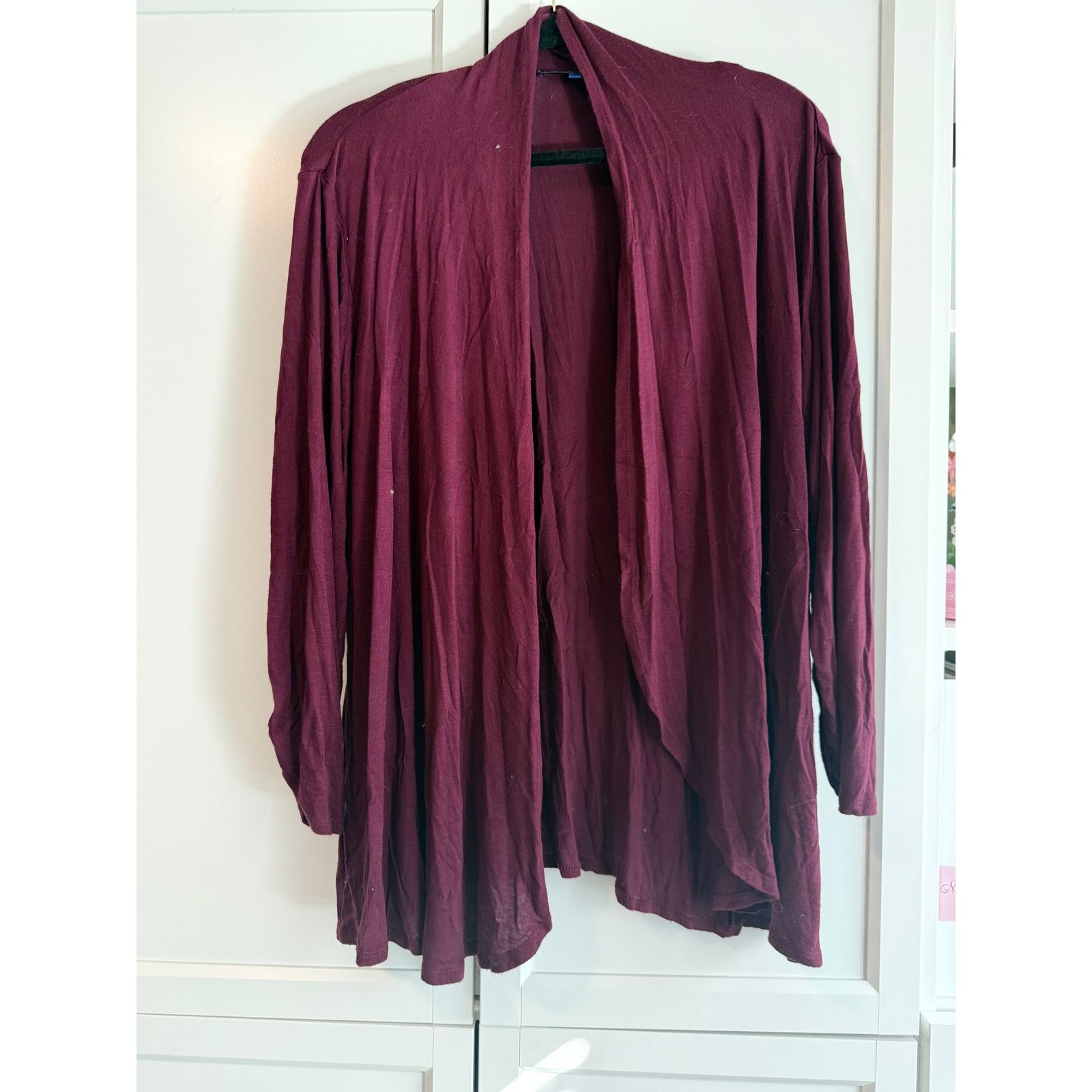 Apt. 9 Apt 9 Port Open Front Draped Cardigan Women XL - A001 Size XL / US 12-14 / IT 48-50 - 2 Thumbnail