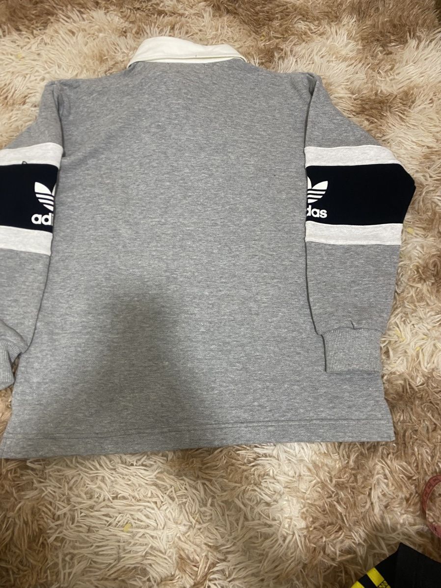Adidas Vintage Adidas x Descente Rugby Shirt Sz 130 (Fits Adult XS) Size US XS / EU 42 / 0 - 2 Thumbnail