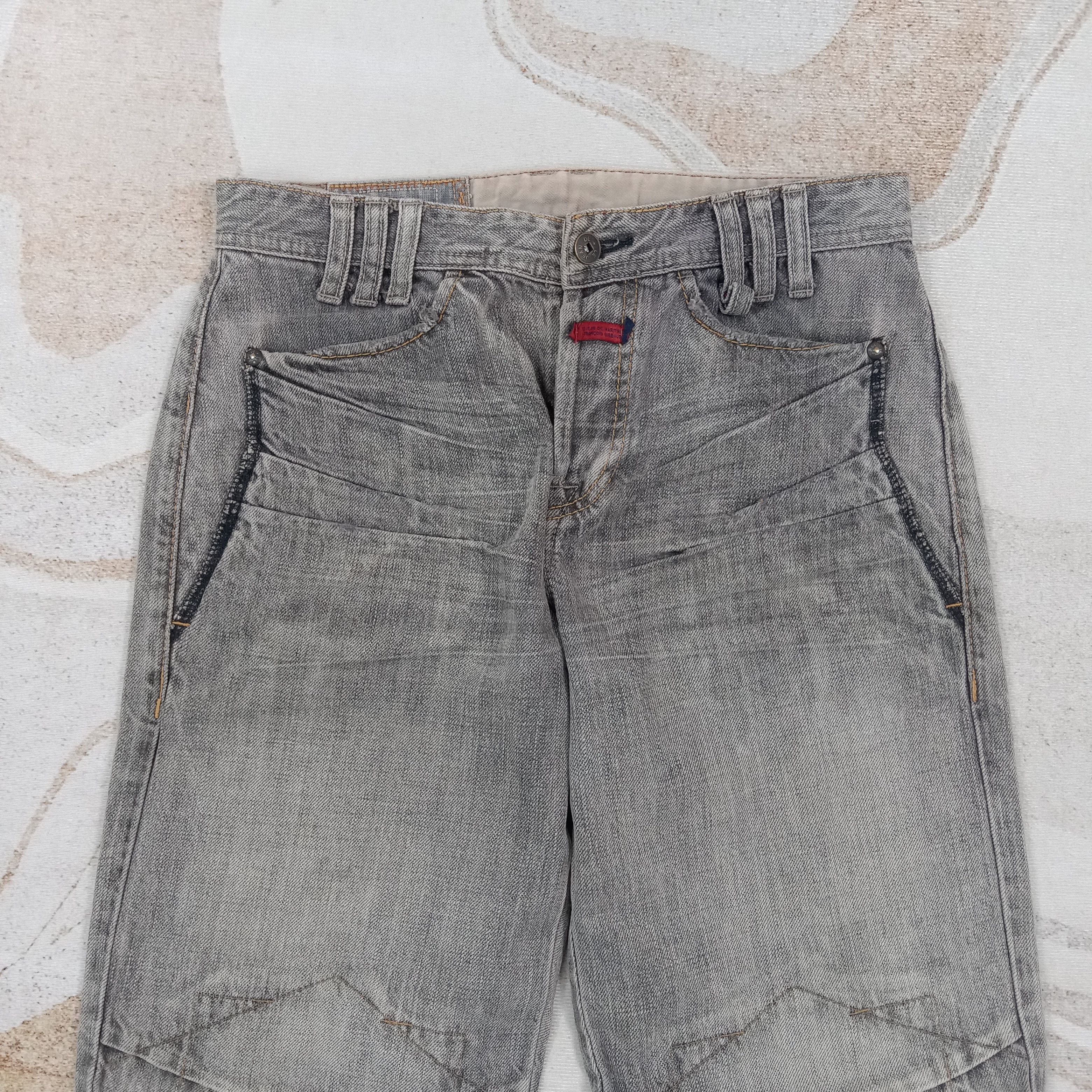 Marithe + Francois Girbaud Marithe Francois Girbaud Designer Baggy Denim Jeans C280N19 Size US 29 - 2 Thumbnail