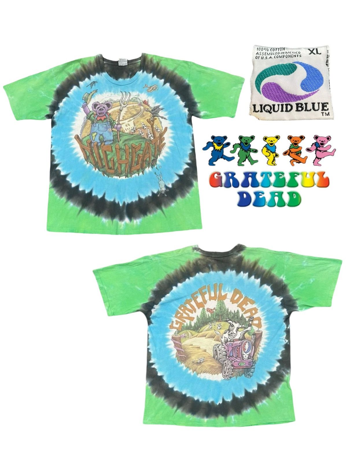 Grateful Dead 1995 Chris Pinkerton Highgate Destroy Tee