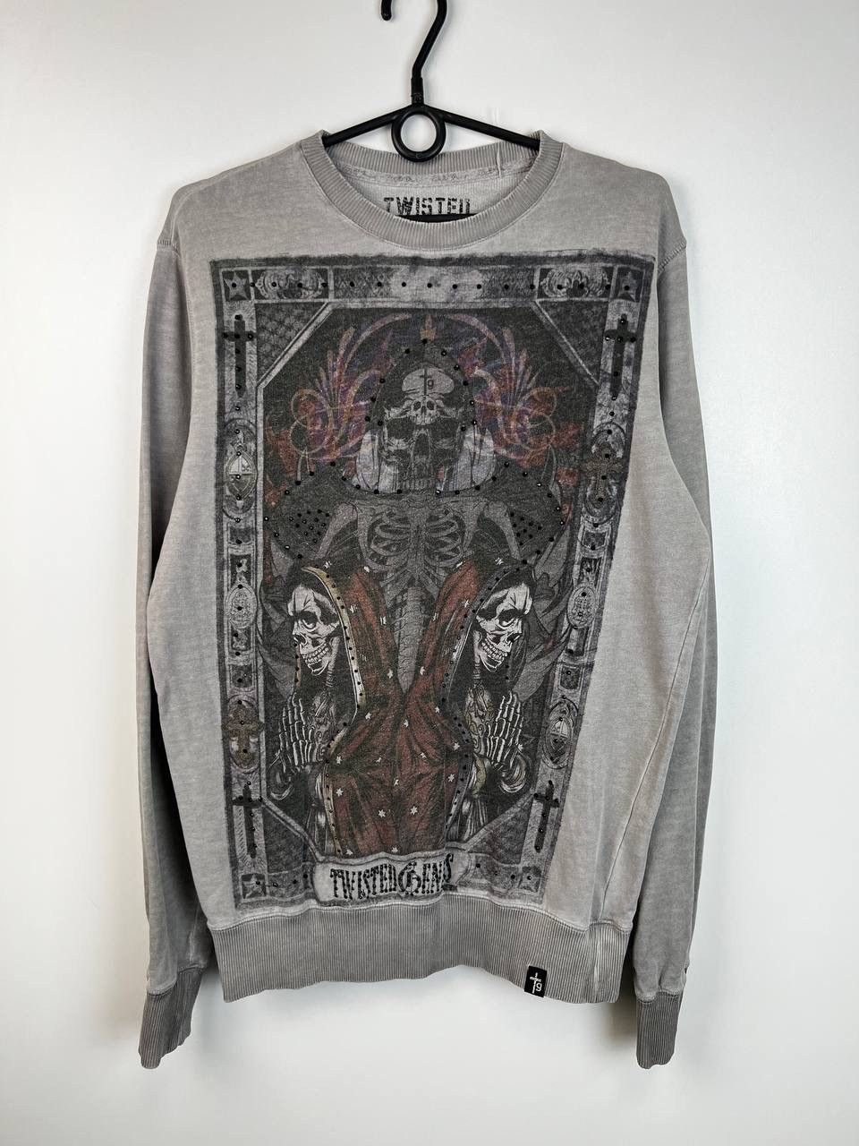 Vintage Skulls Twisted crazy vintage sweatshirt size M Size US M / EU 48-50 / 2 - 1 Thumbnail