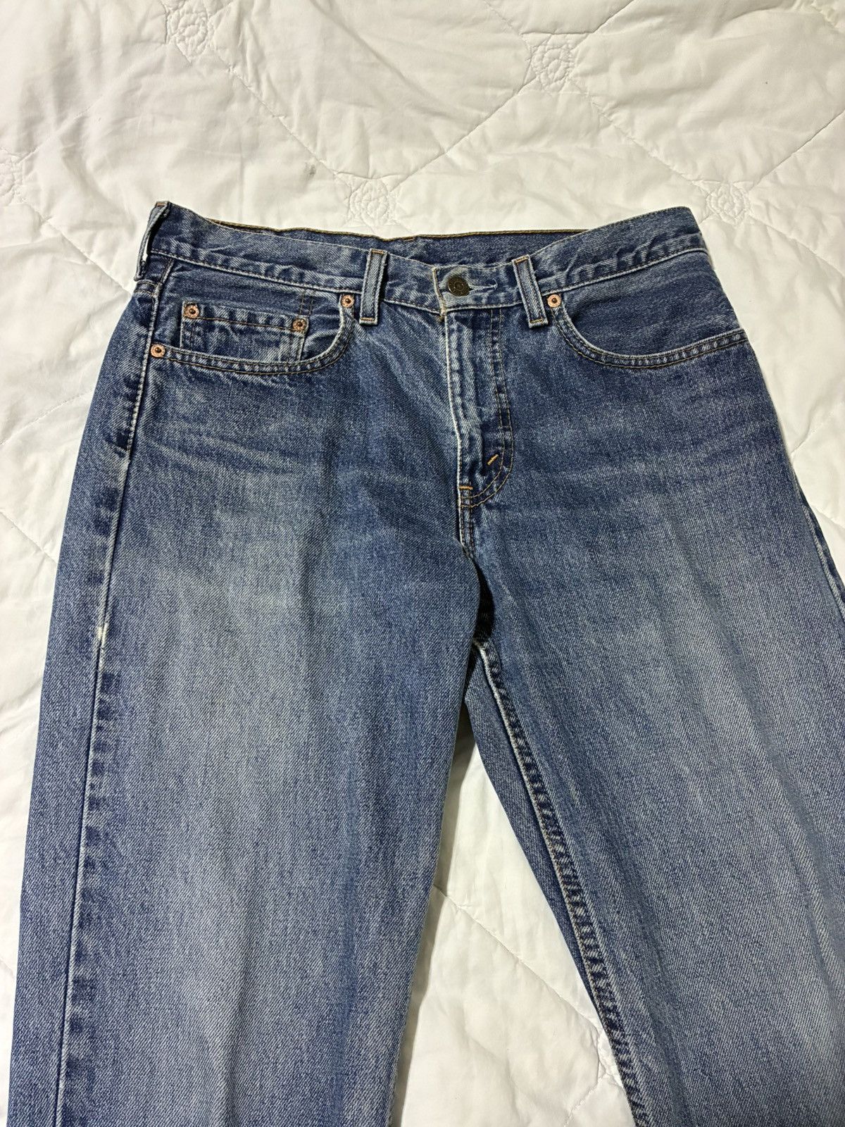 Other Vintage Levi's 553 Blue Jeans Insert Size W32 L32 Rigid Size US 32 / EU 48 - 1 Thumbnail