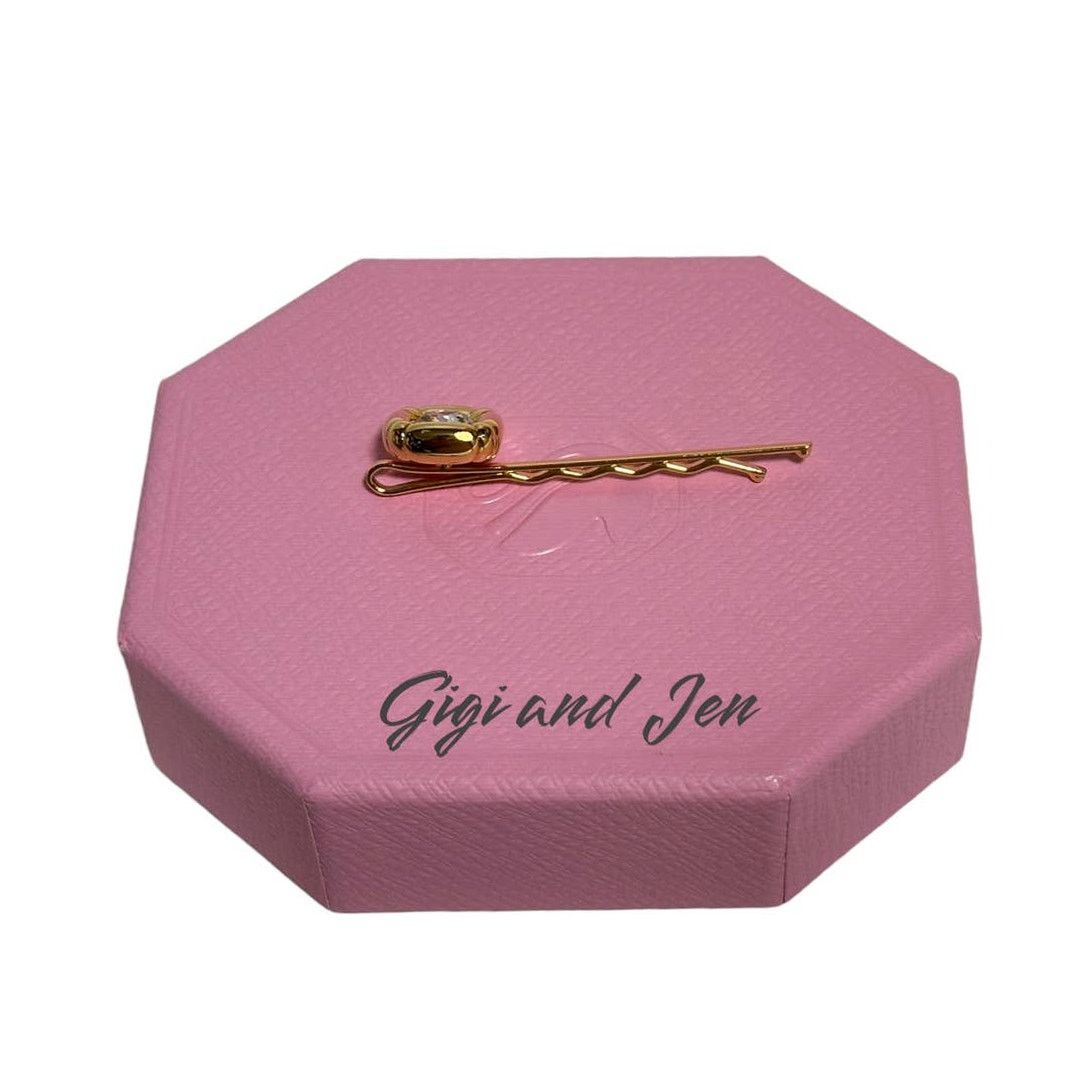 Swarovski Swarovski Dulci Crystal Gold plated 3-Piece Hairpin Set Size ONE SIZE - 4 Thumbnail