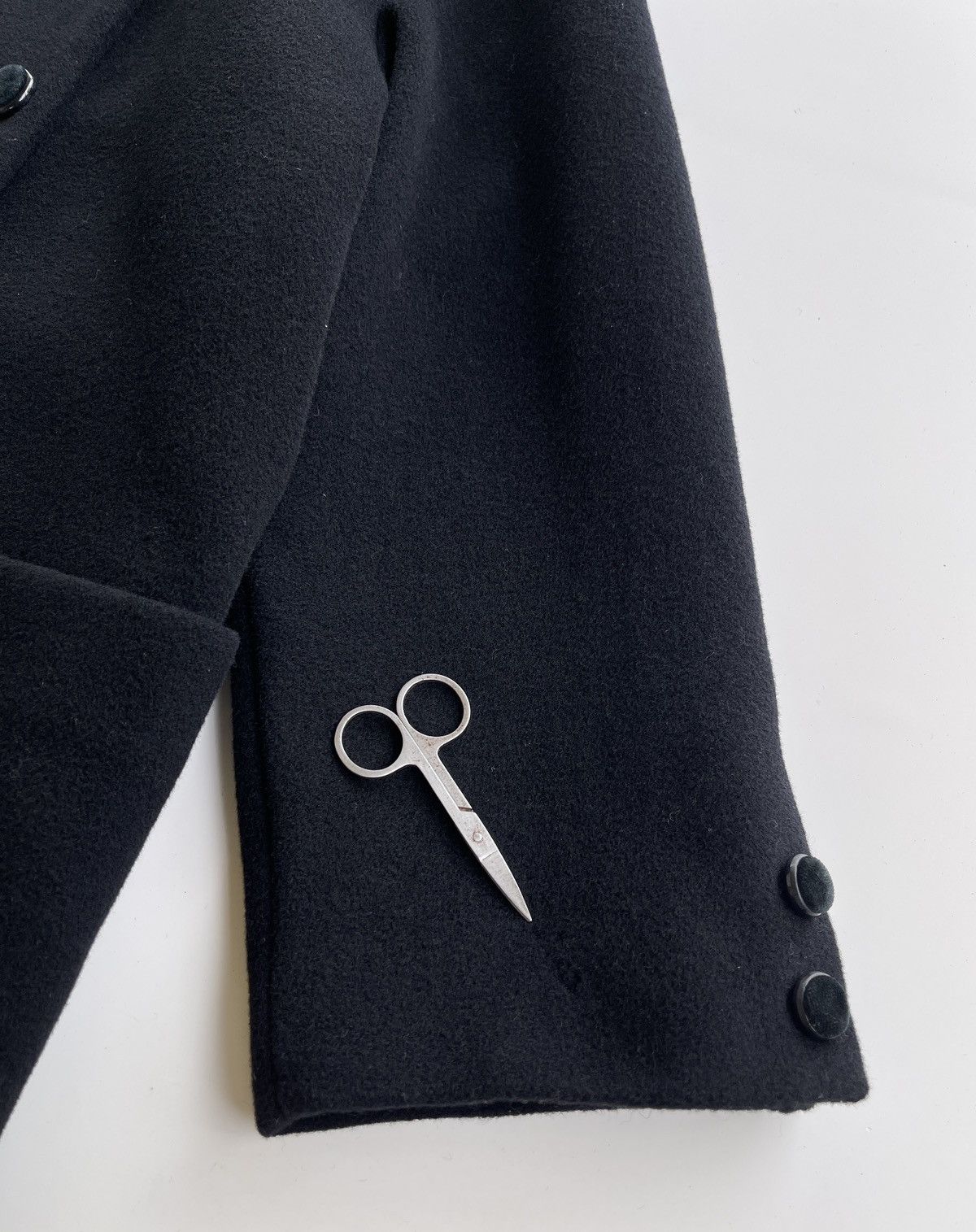 Karl Lagerfeld Karl Lagerfeld Cashmere Long Coat Size L / US 10 / IT 46 - 7 Thumbnail