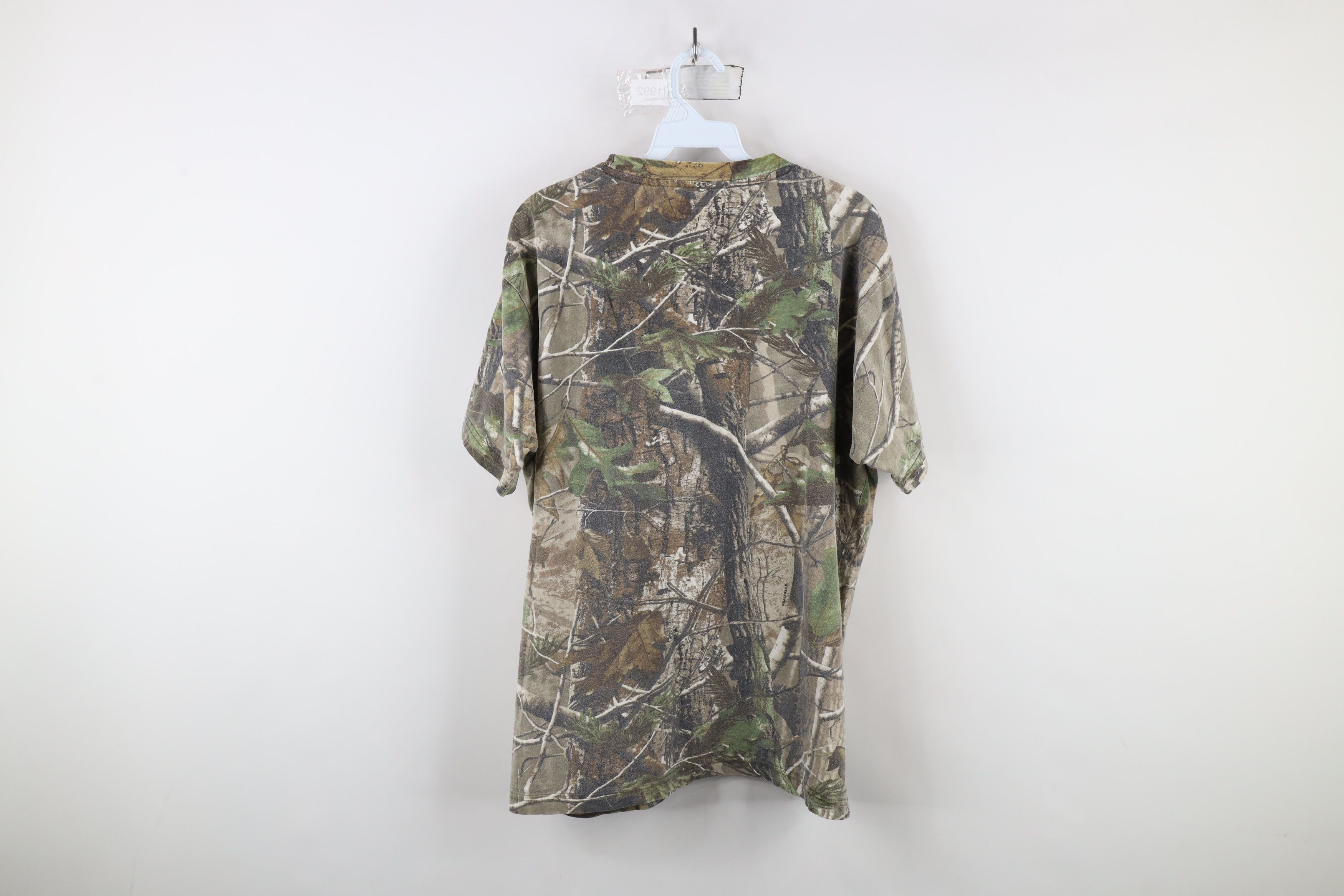 Cabelas Vintage Y2K Cabelas Camouflage Short Sleeve Pocket T-Shirt Size US L / EU 52-54 / 3 - 9 Thumbnail