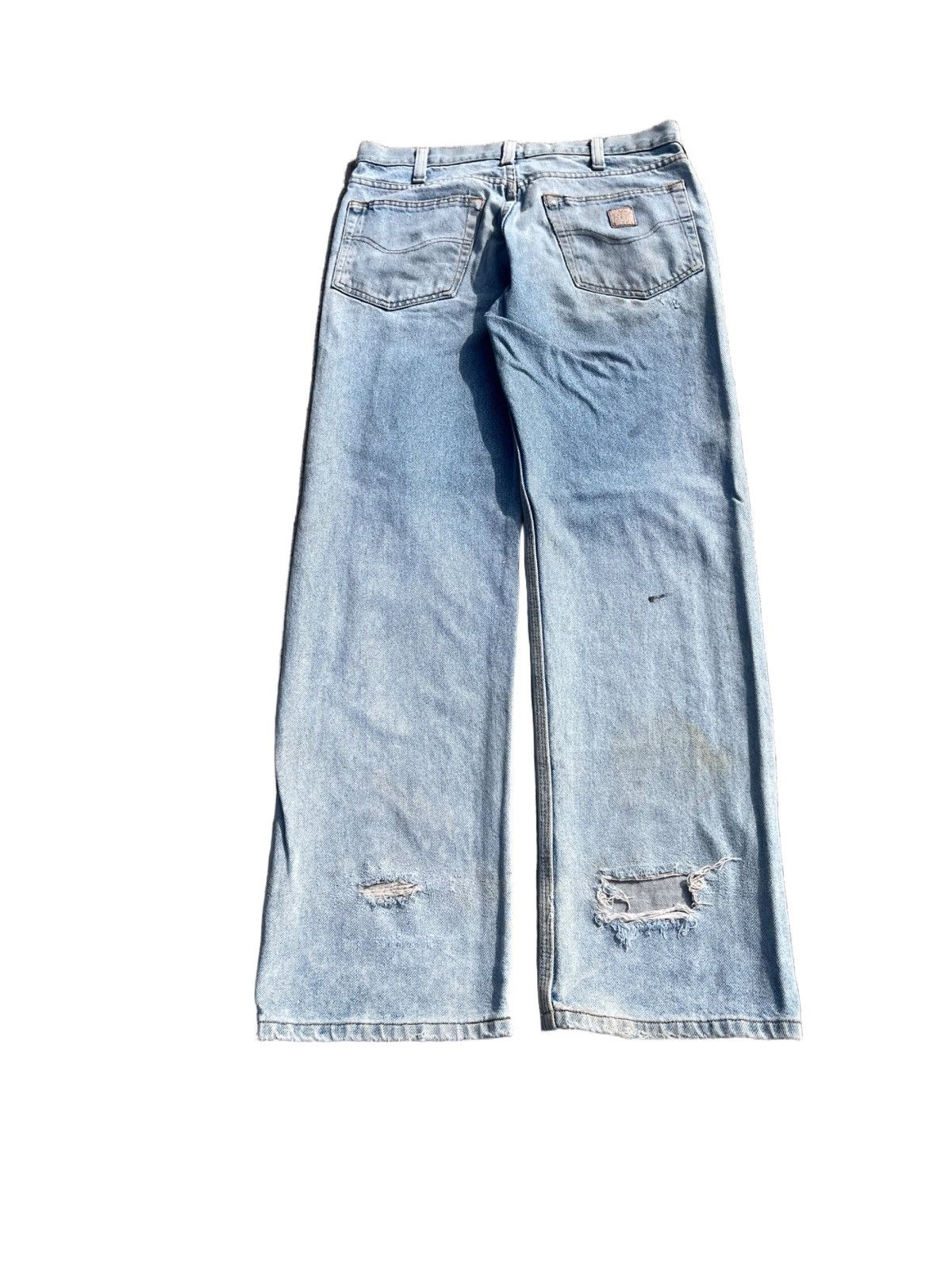 Carhartt Vintage Distressed Carharrt Jeans Size US 32 / EU 48 - 2 Thumbnail
