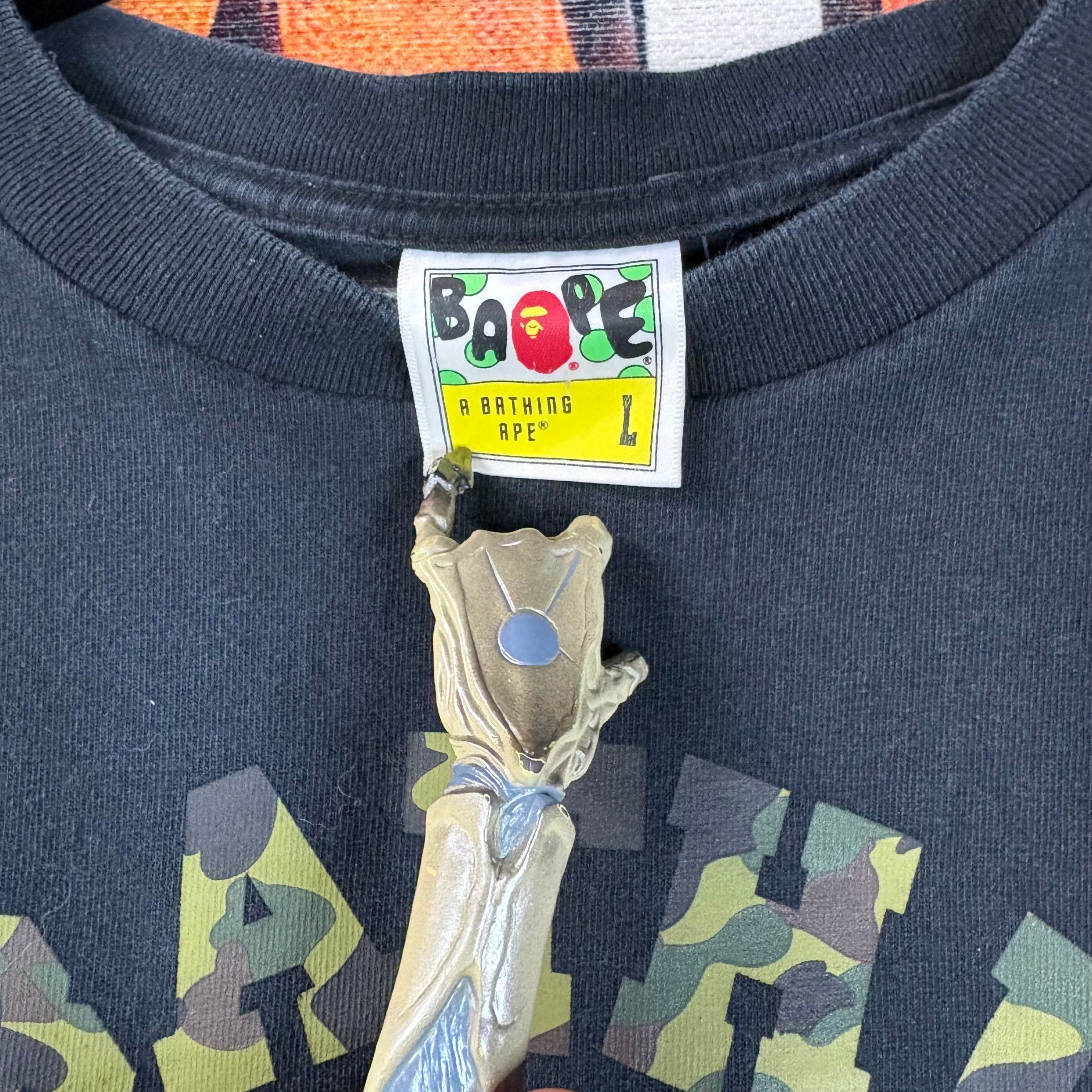 Bape BAPE 1st Camo College Spell Out Tee Size Large Size US L / EU 52-54 / 3 - 2 Thumbnail