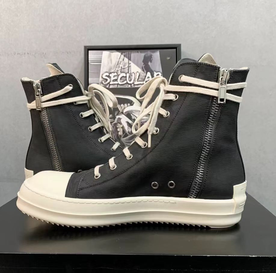 Rick Owens Rick Owens new 22ss large Converse ro satin hi2412-Nextarrow Size US 9 / EU 42 - 7 Thumbnail