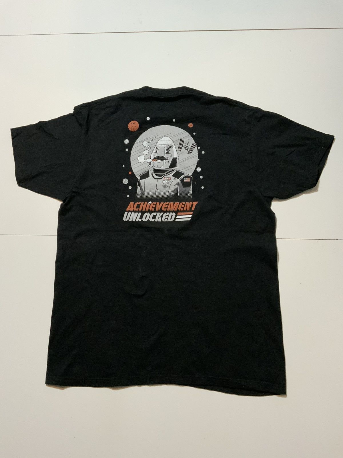 Other Achievement Unlocked Demo 1 Cone Head Cigar Smoke T-Shirt Size US XL / EU 56 / 4 - 2 Thumbnail
