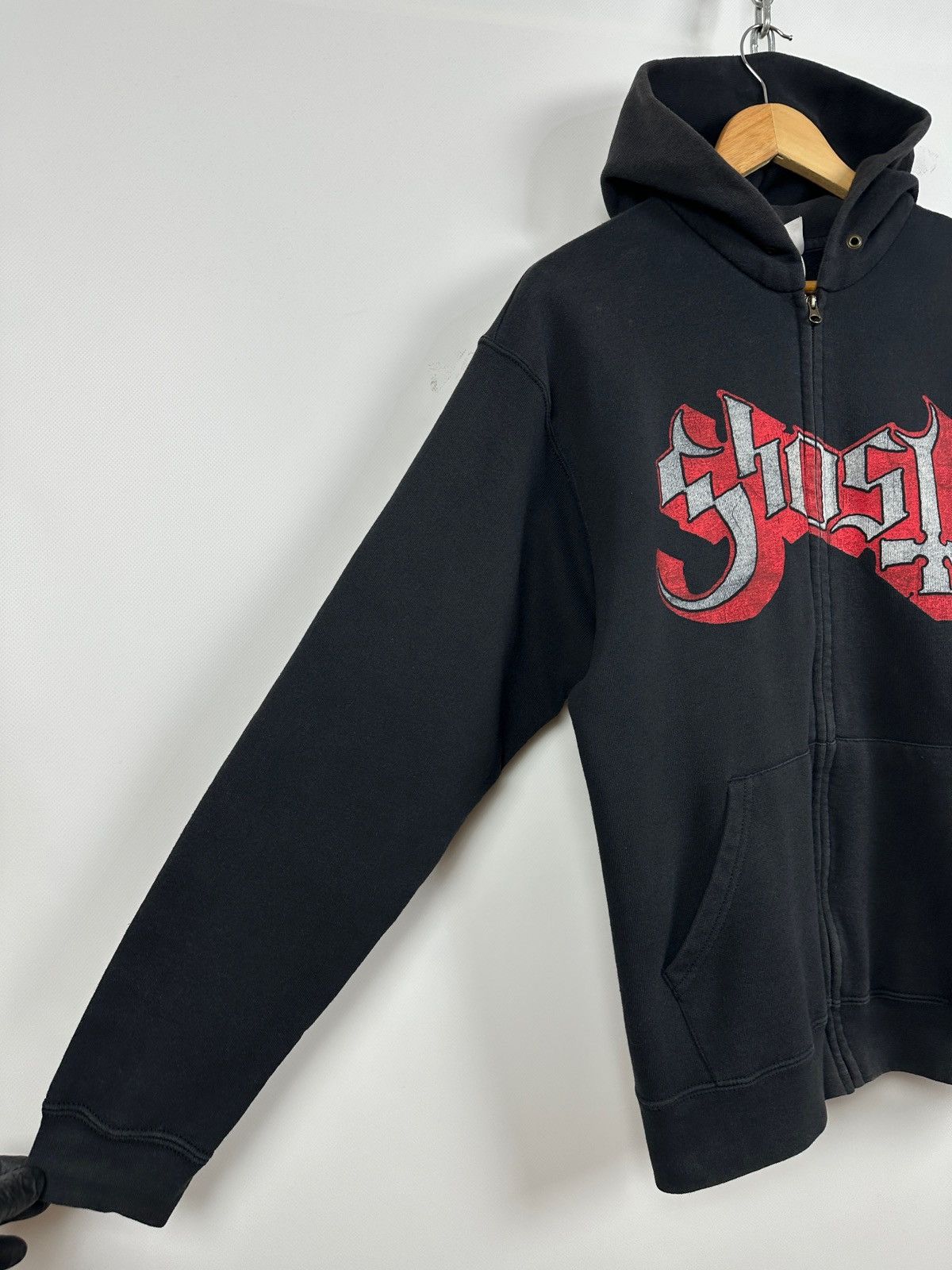 Band Tees Vintage Ghost Papa Emeritus Faded Black Zip Up Band Hoodie Size US M / EU 48-50 / 2 - 22 Thumbnail