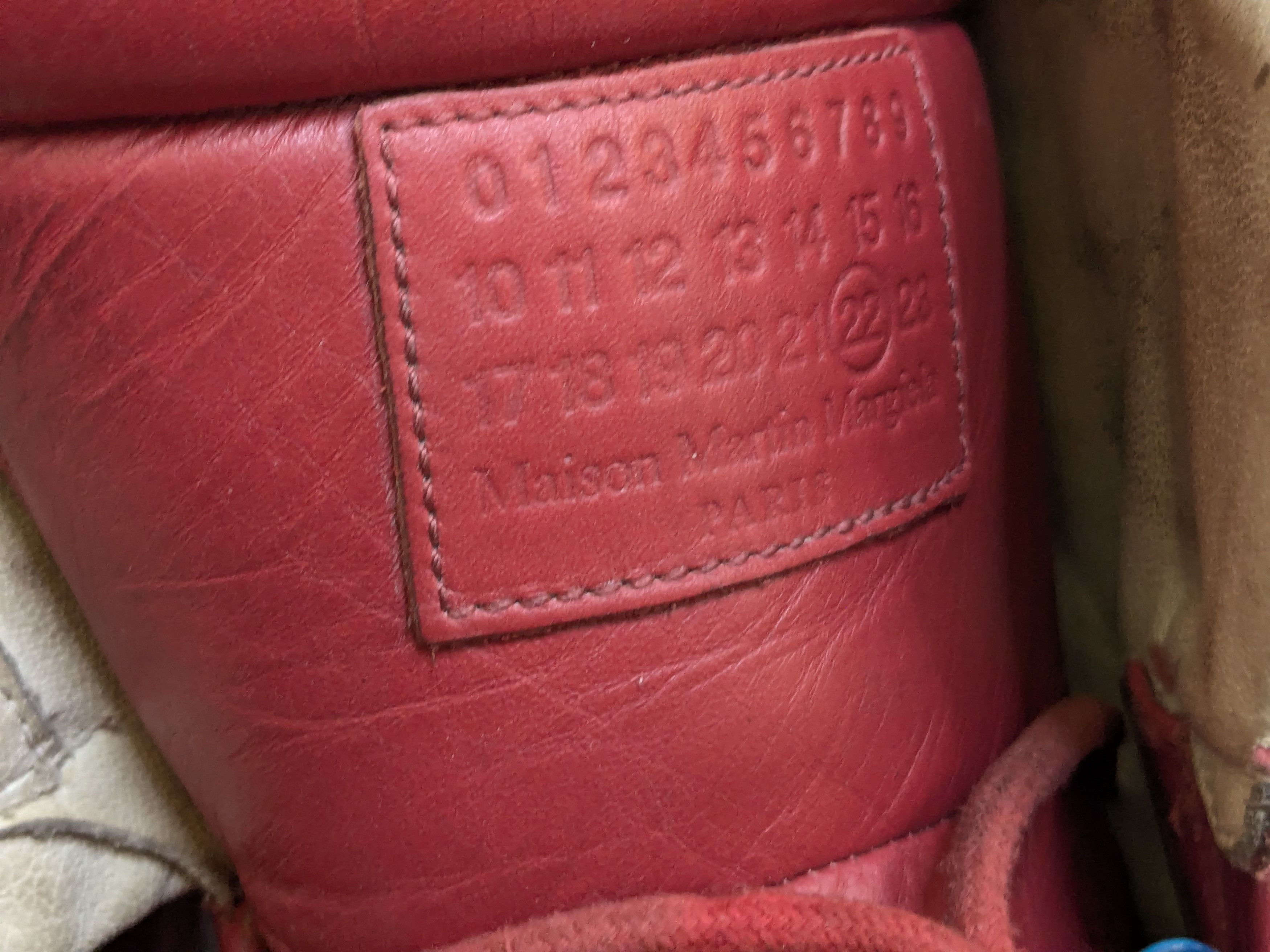 Maison Margiela Maison Margiela Future Sneakers Red 11 44 High Tops Leather Size US 11 / EU 44 - 8 Thumbnail
