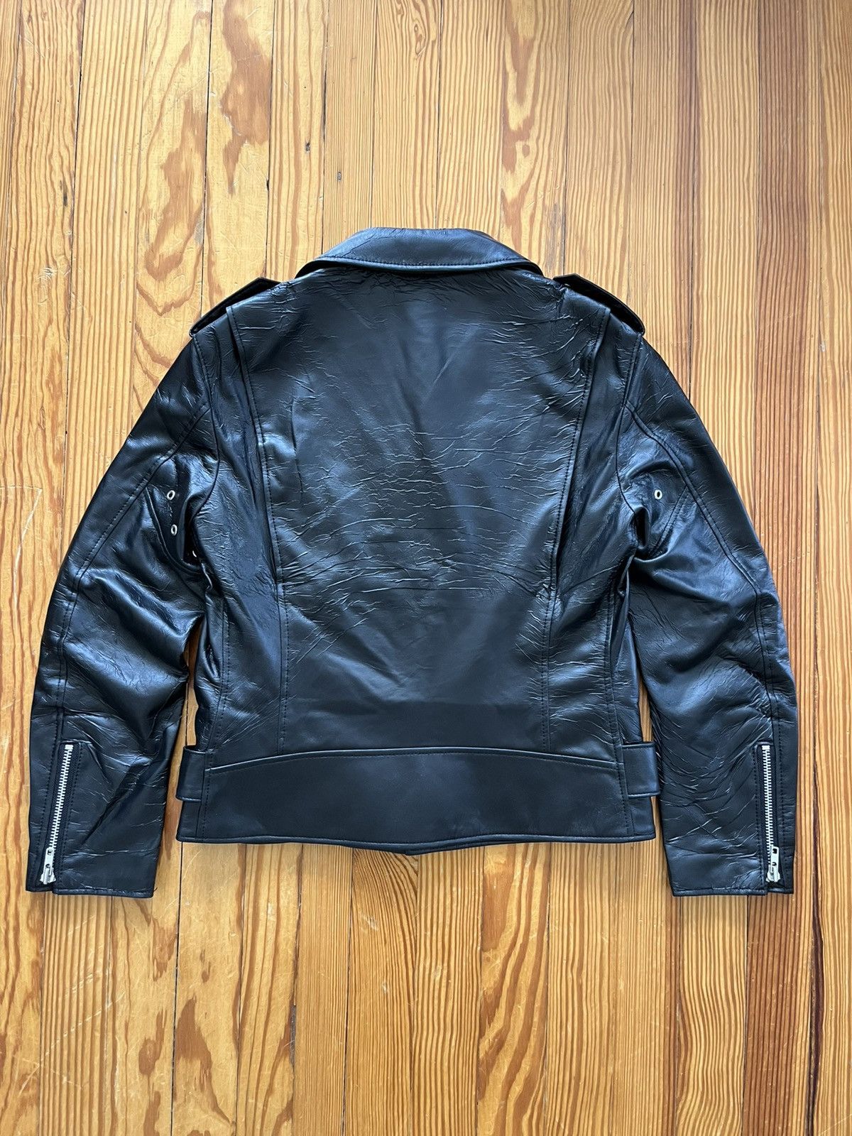 Comme des Garcons Comme Des Garcons CDG Perfecto Faux Leather Jacket Black Size US S / EU 44-46 / 1 - 2 Thumbnail