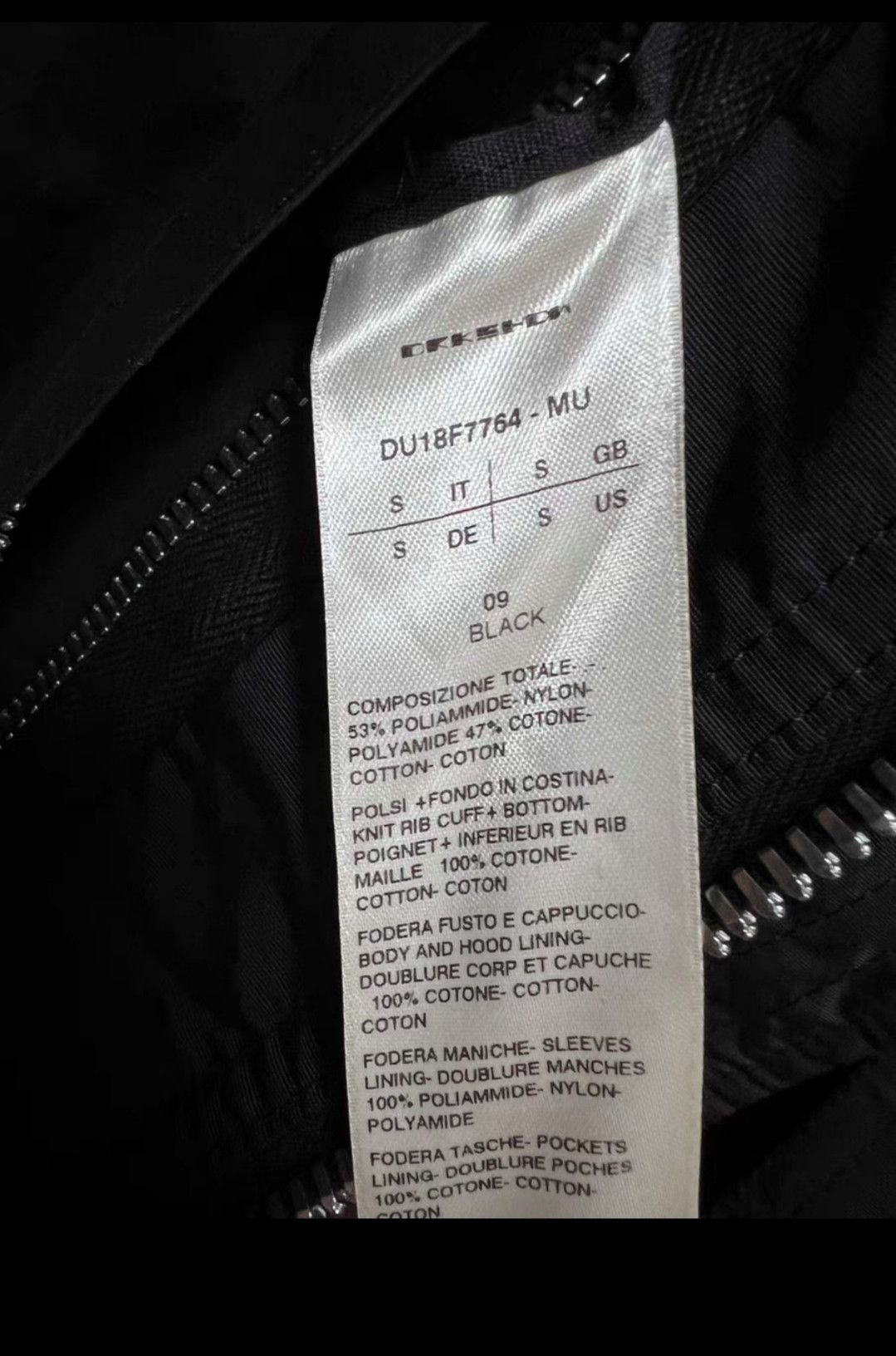 Rick Owens Rick Owens ro black bomber cotton jacket-2505 Size US S / EU 44-46 / 1 - 4 Thumbnail