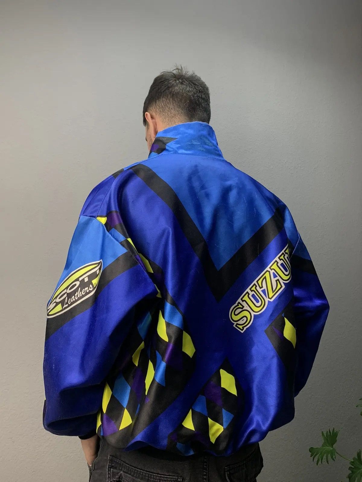 Formula 1 × Vintage racing vintage jacket Suzuki ,racing bombers Y2K streetwear Size US XL / EU 56 / 4 - 17 Thumbnail