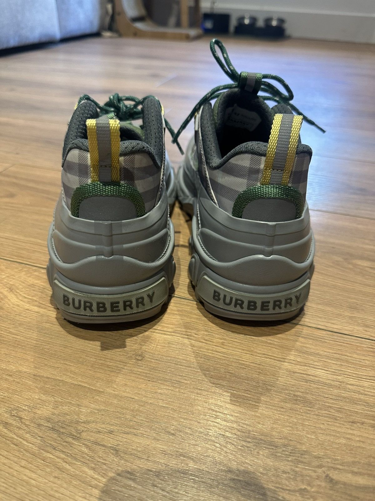 Burberry Burberry low-top checker sneakers Size US 9 / EU 42 - 3 Thumbnail