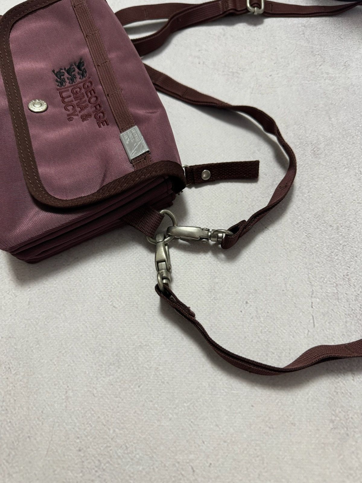 Japanese Brand × Vintage Vintage George Gina & Lucy Clutch Bag Messenger GGL Y2K 90s Size ONE SIZE - 11 Thumbnail
