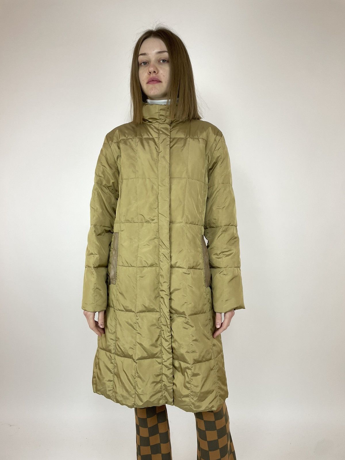 Vintage DAKS quilt Down Jacket Puffer Coat Womens Size Large Size L / US 10 / IT 46 - 2 Thumbnail