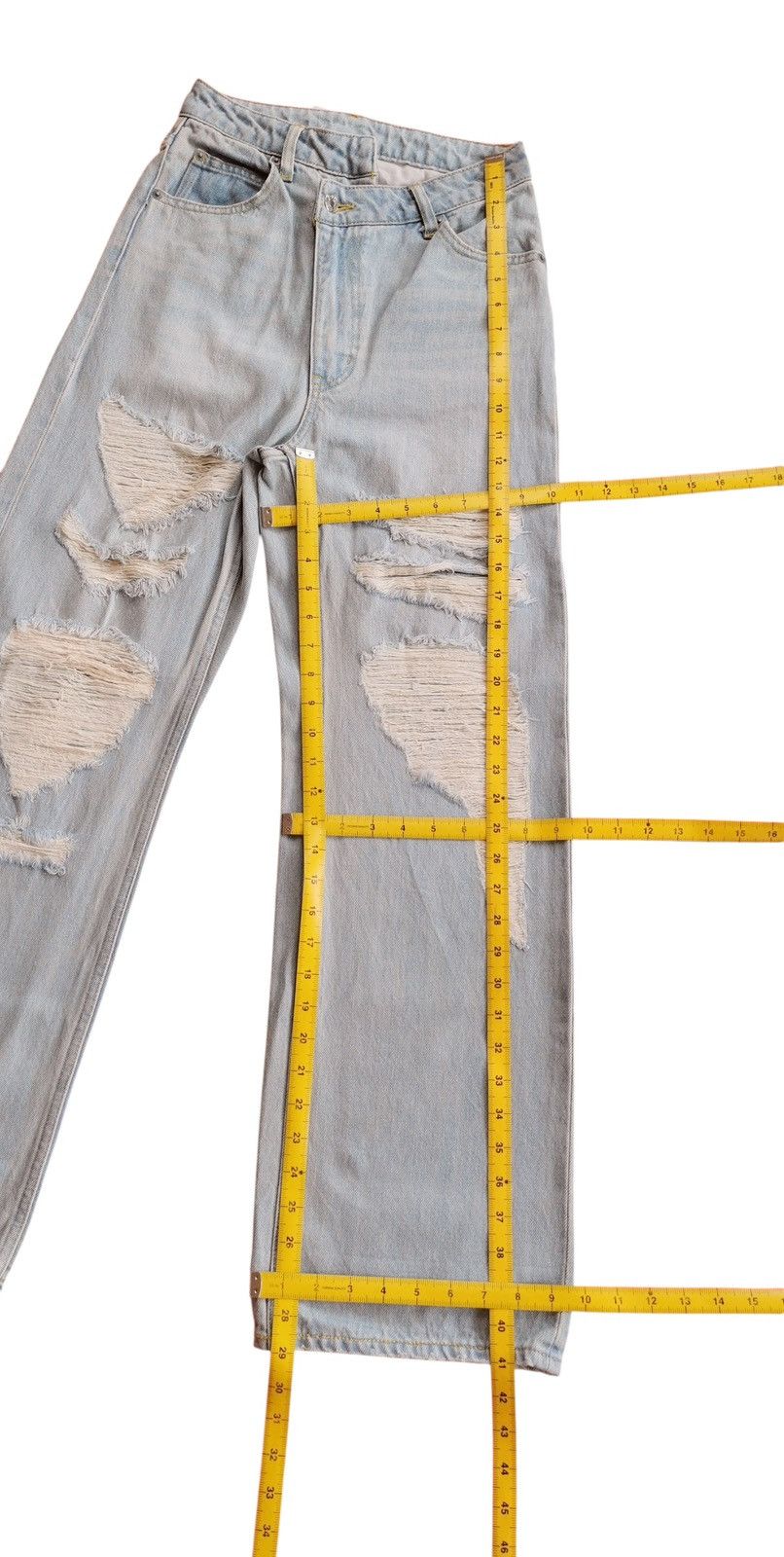 X-Girl X-girl Distressed baggy loose fit jeans Size 26" / US 2 / IT 38 - 9 Thumbnail