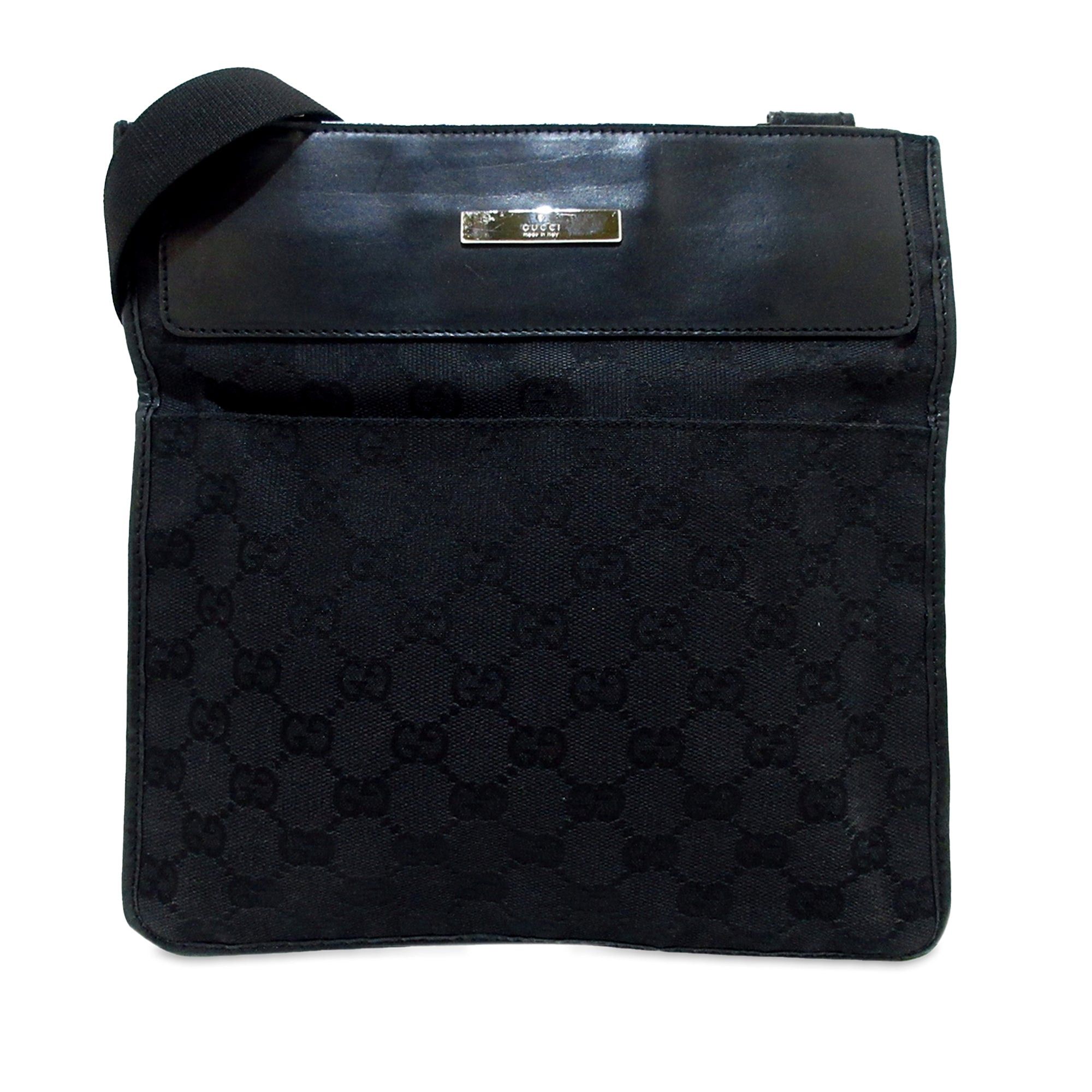 image of Gucci GG Canvas Crossbody Crossbody Bag in Black, Women's