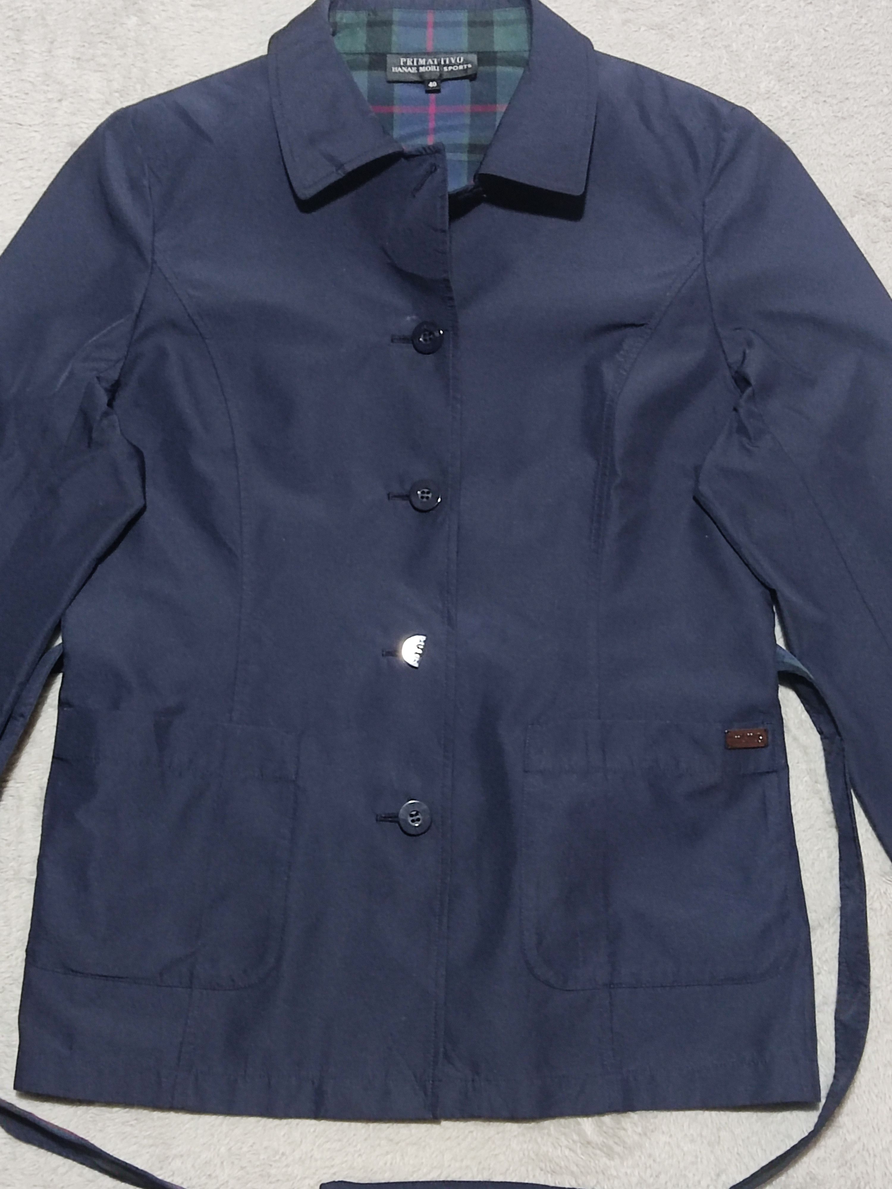 Hanae Mori PRIMATTIVO Hanae Mori Sports Technical Belted Jacket Tartan Size M / US 6-8 / IT 42-44 - 4 Thumbnail
