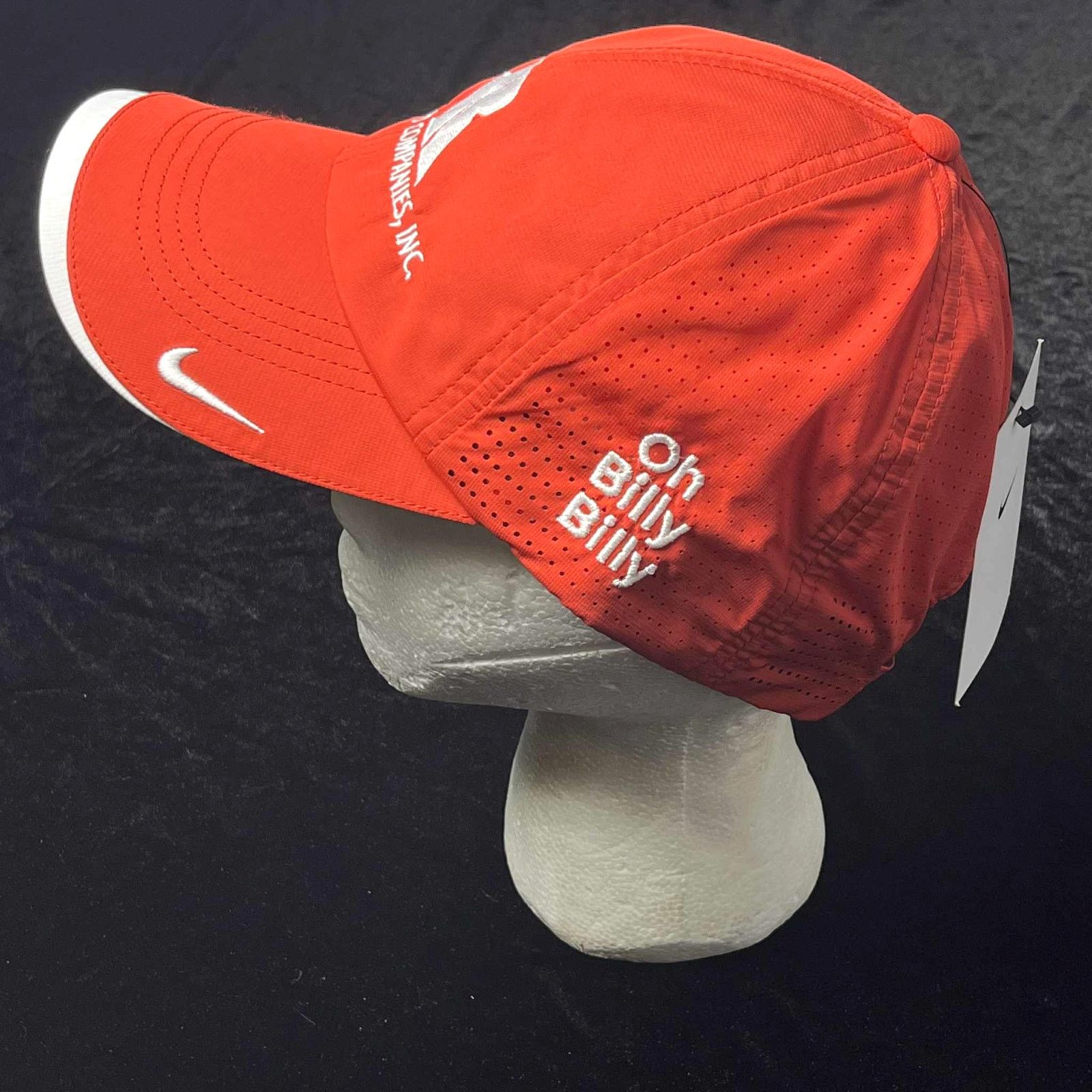 Nike Red Nike Golf Hat Size ONE SIZE - 4 Thumbnail