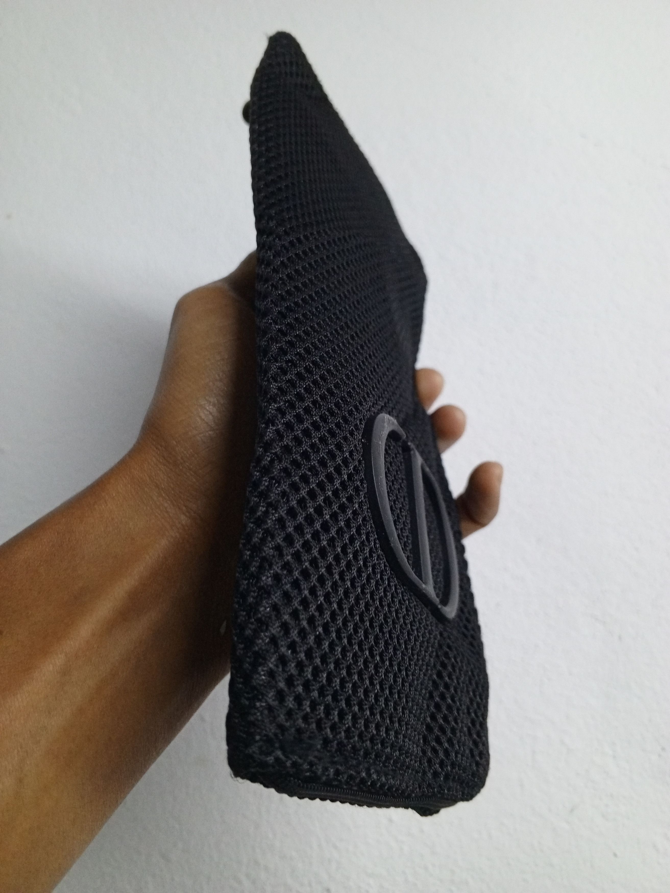 Dior Christian Dior Brush Holder Mesh Pouch Black Logo 12×23×1cm Size ONE SIZE - 2 Thumbnail