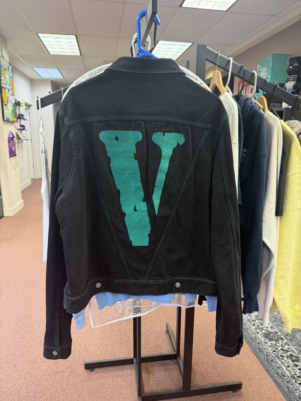 Endless × Vlone Endless Denim Jacket | Grailed