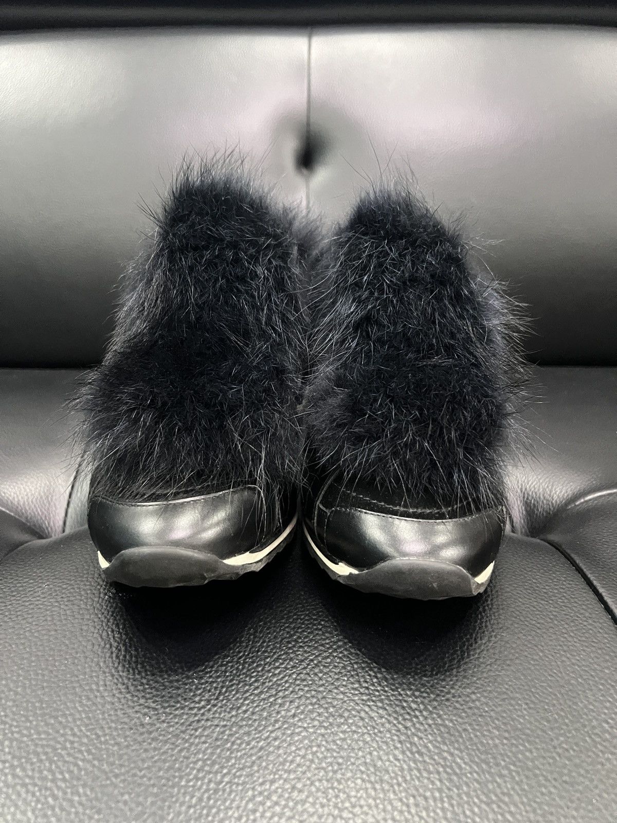 Pierre Hardy Pierre Hardy Fur & Haircalf Sneakers Size US 9 / IT 39 - 5 Thumbnail