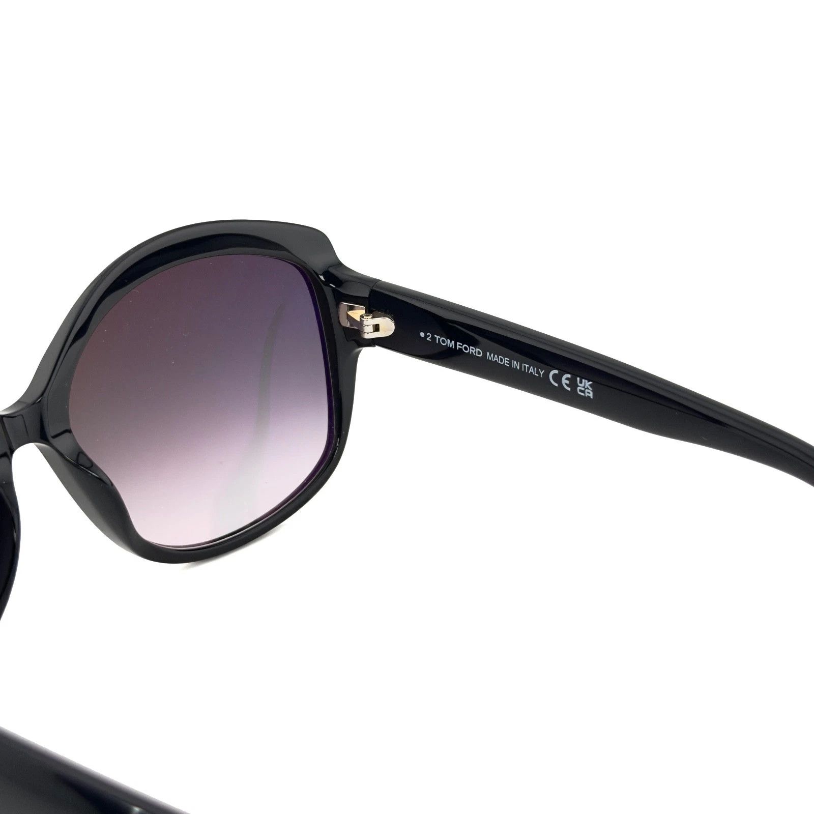 Tom Ford TOM FORD CHIARA TF0919 01B Black Bold Sunglass 0919 FT0919 Size ONE SIZE - 7 Thumbnail