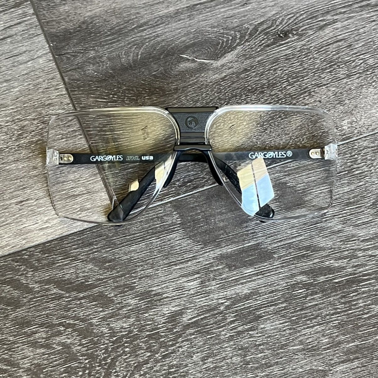 Vintage Vintage 1990s Gargoyles Terminator Model Clear Sport Glasses Size ONE SIZE - 1 Thumbnail