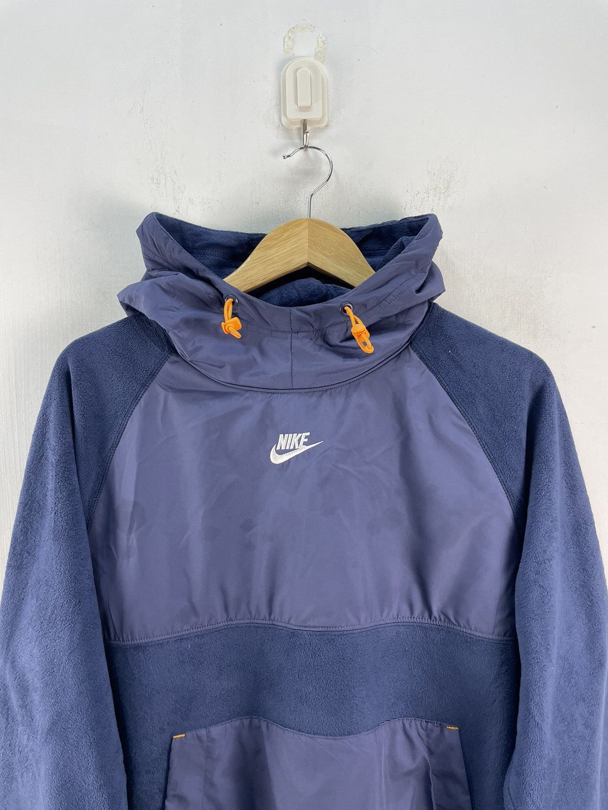 Nike Nike Center Pullover Hoodie Colourblock Fleece Size US L / EU 52-54 / 3 - 1 Thumbnail