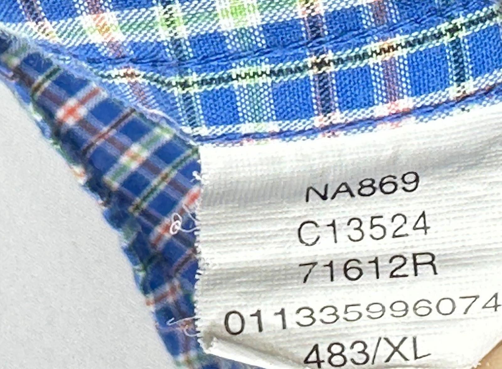 Chaps Ralph Lauren Chaps Easy Care Blue Plaid Shirt XL Size US XL / EU 56 / 4 - 6 Thumbnail