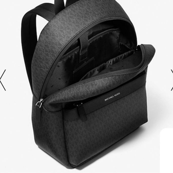 Michael Kors Michael kors Men Backpack Black MK signature Large | Grailed