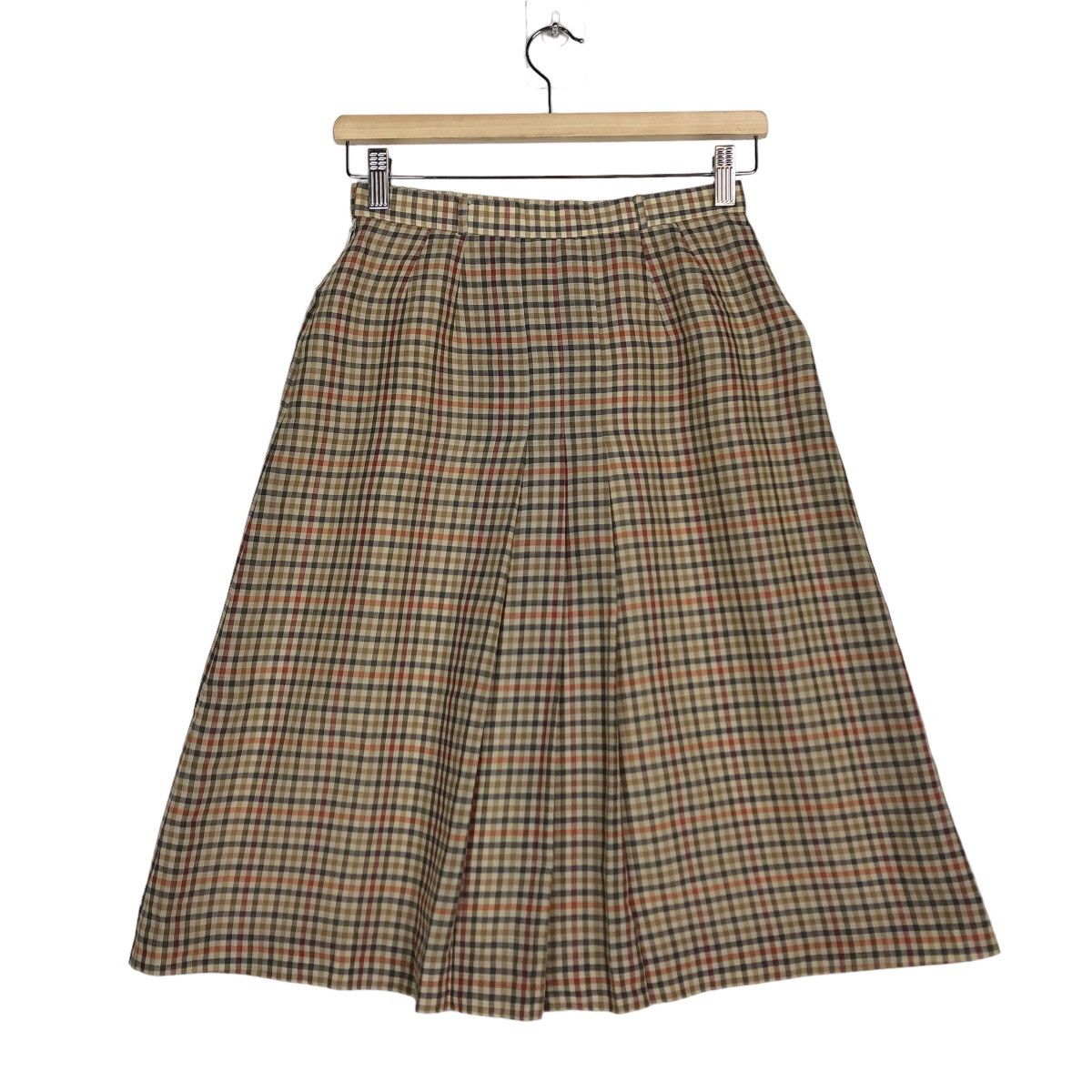 Burberry 🔥90’s Vintage Burberrys Skirt Nova Check Design Size 26" / US 2 / IT 38 - 7 Thumbnail