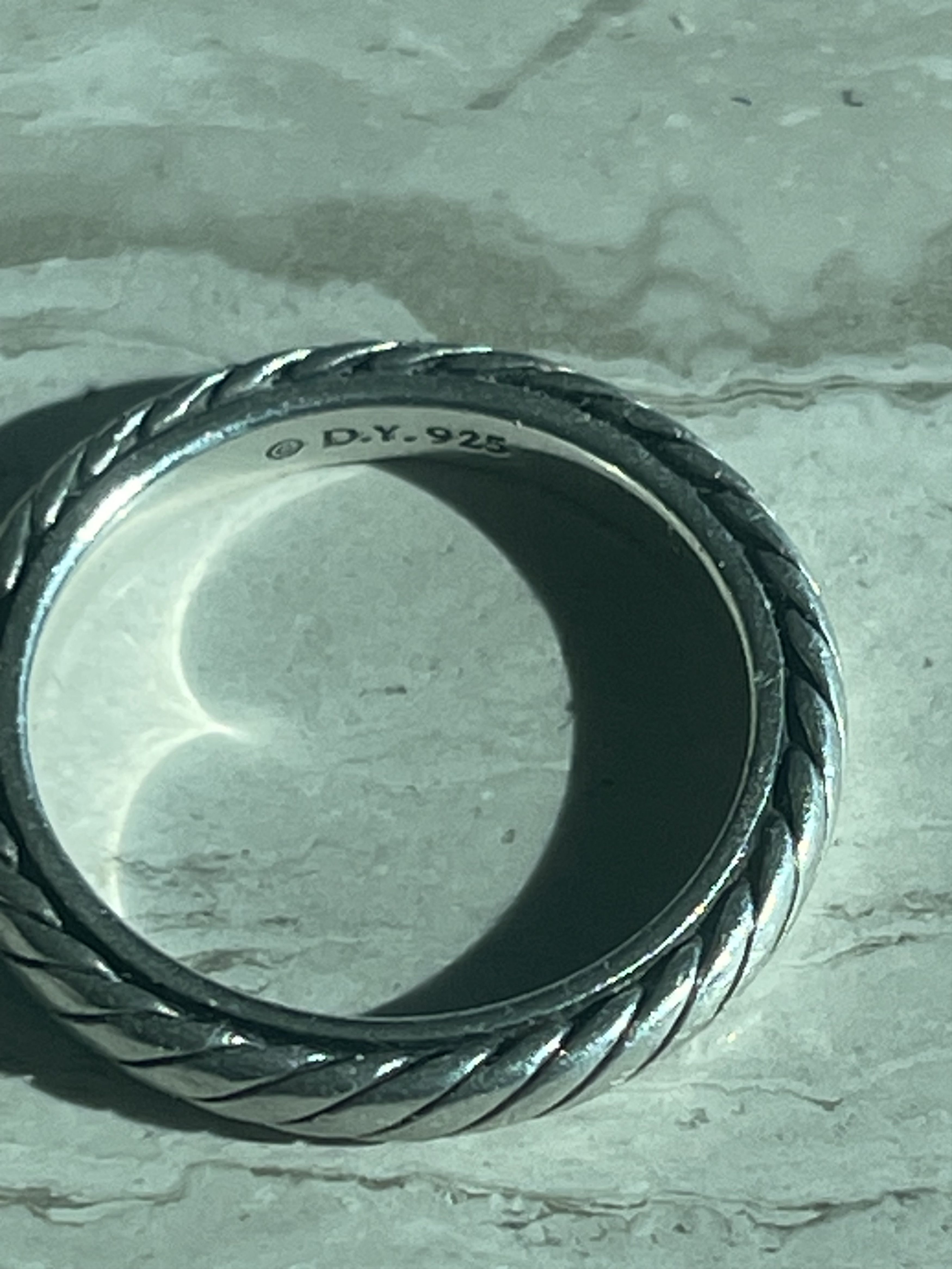 David Yurman David Yurman Cable Band Silver Size ONE SIZE - 3 Thumbnail