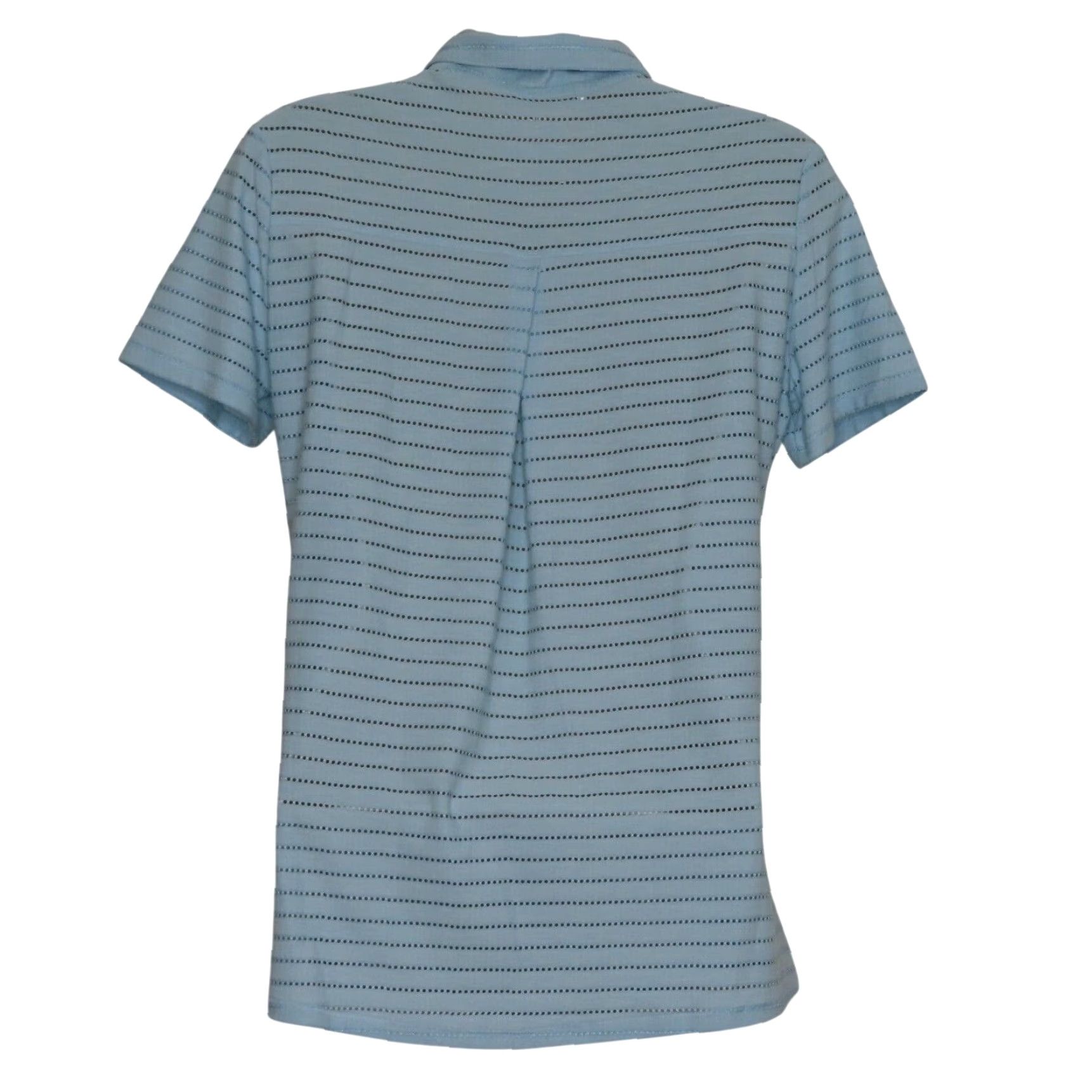 Adidas Adidas Polo Shirt Women Small Climacool Perforated Short Sleeve Blue Tennis Top Size S / US 4 / IT 40 - 5 Thumbnail